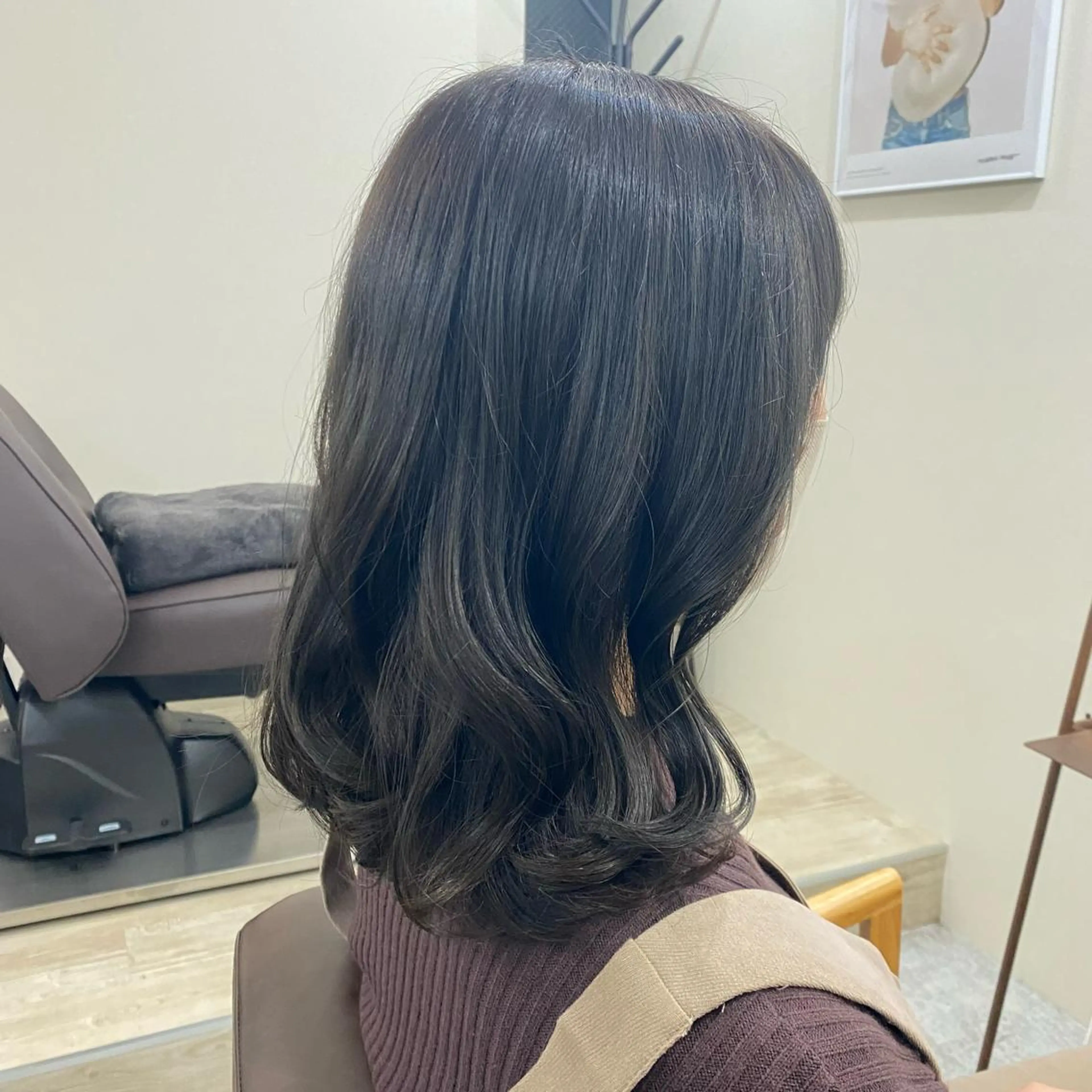 ミディアム ▷SAN   KAKU所属・長岡 俊樹のヘアスタイル