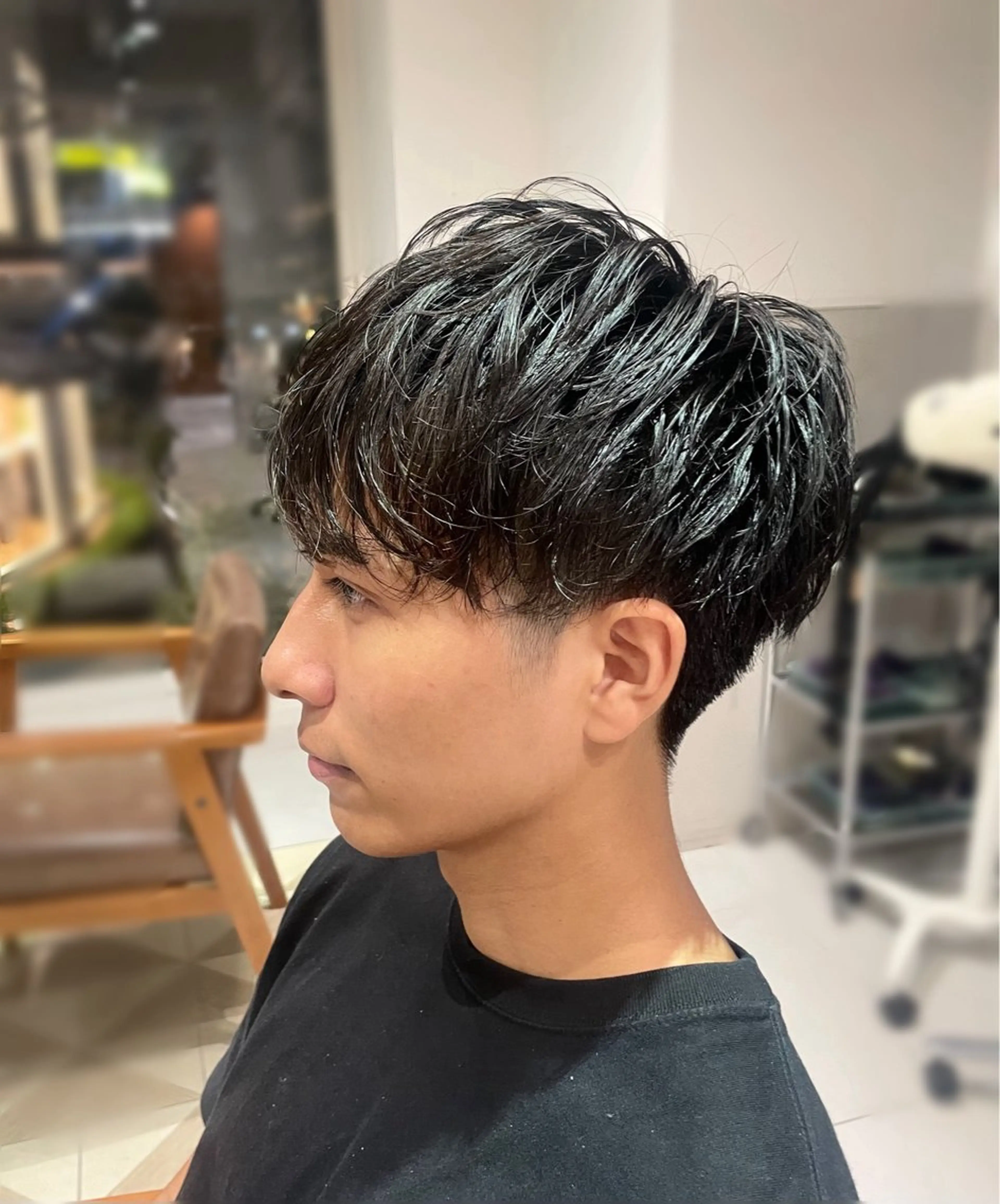 ショート メンズ カット 立川ブリーチ/メンズ ウルフ♱ʜᴀʀᴜᴋᴀのヘアスタイル