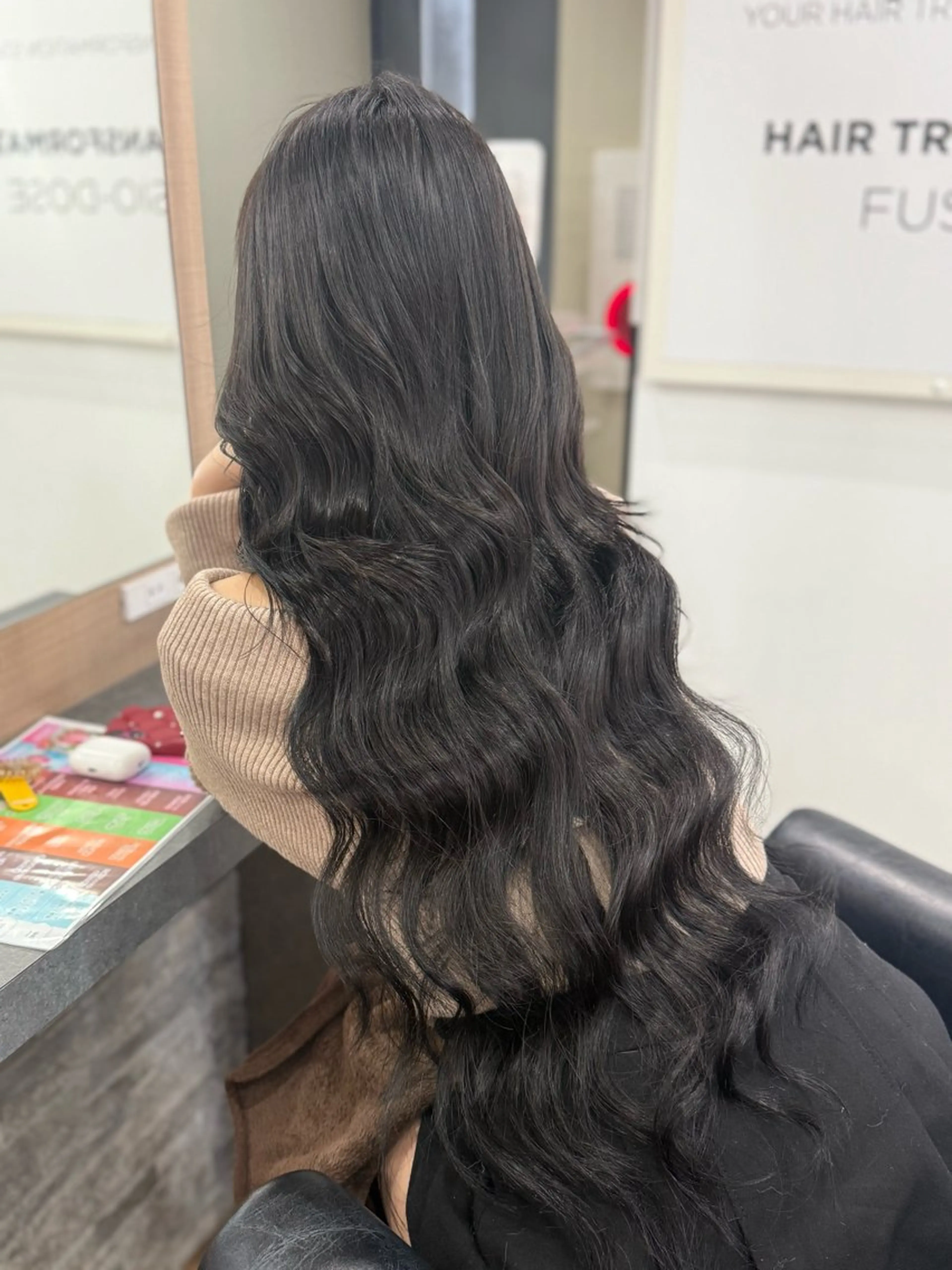 ロング カット ヘアカラー エクステ ハイトーン&エクステ /RIE🌻のヘアスタイル