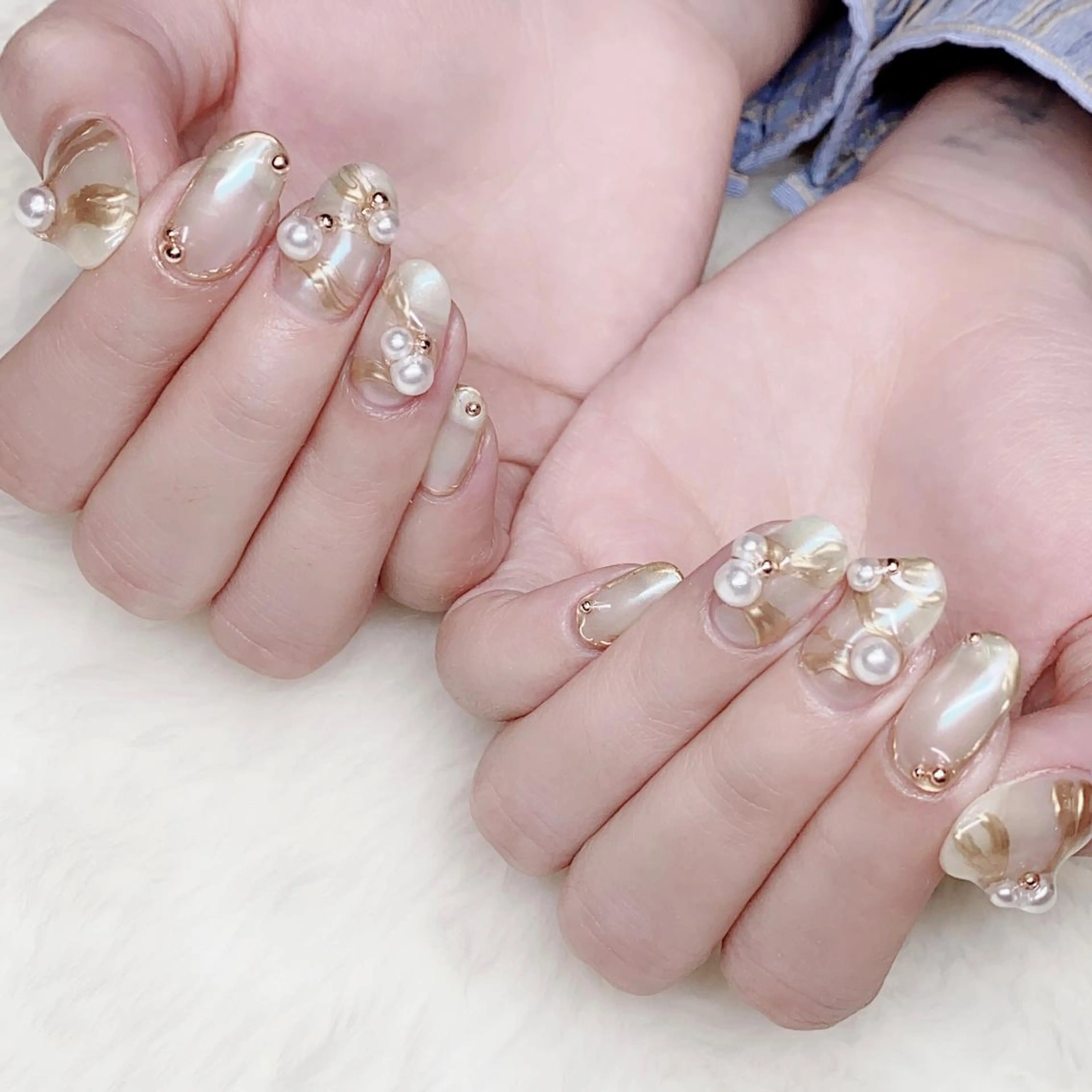 ネイル アートネイル ジェルネイル ニュアンスネイル パラジェル NAIL by STARry 川口のネイルデザイン