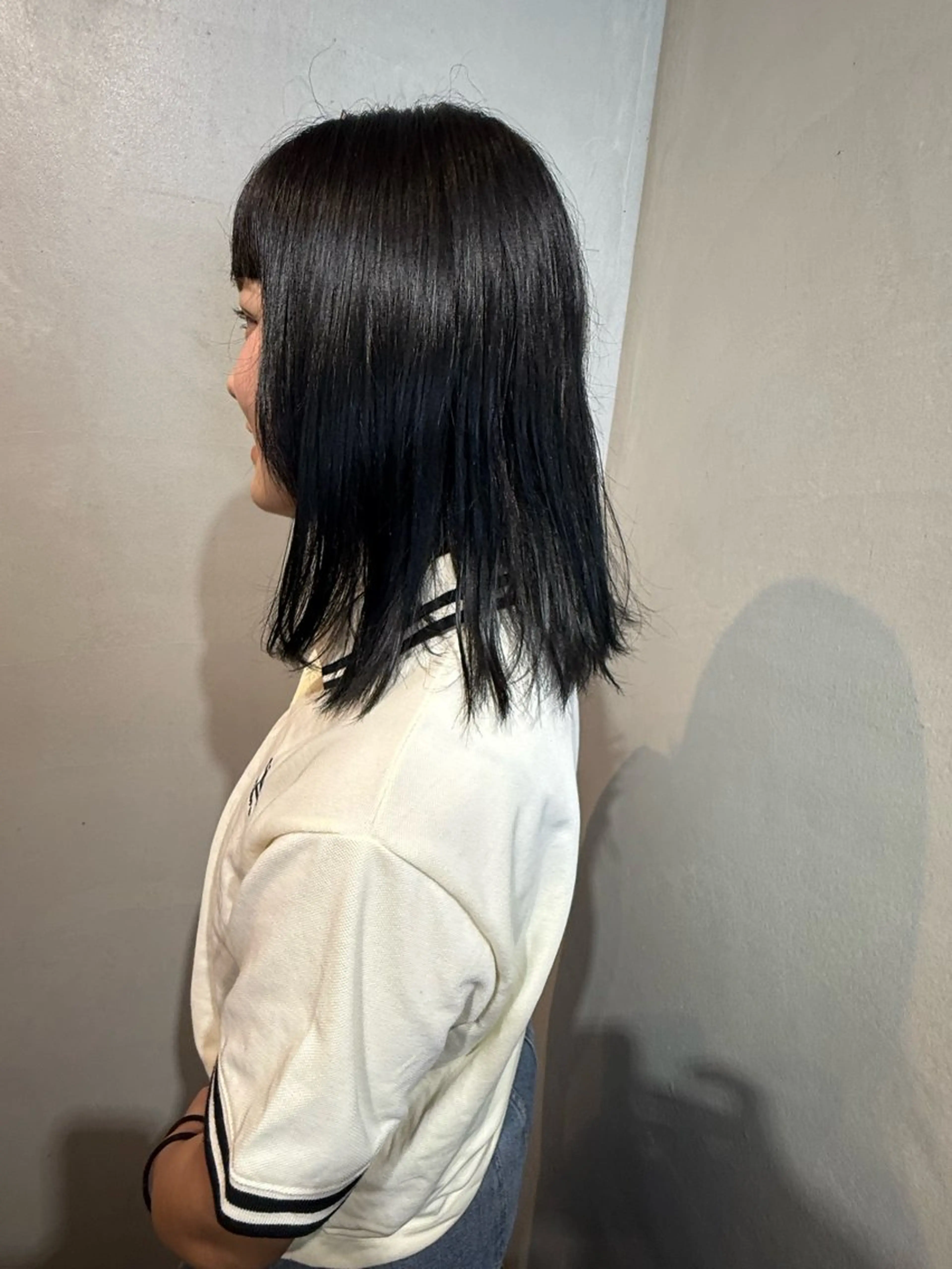 カラー ベージュカラー オリーブベージュ OXCREATION Hinaのヘアスタイル