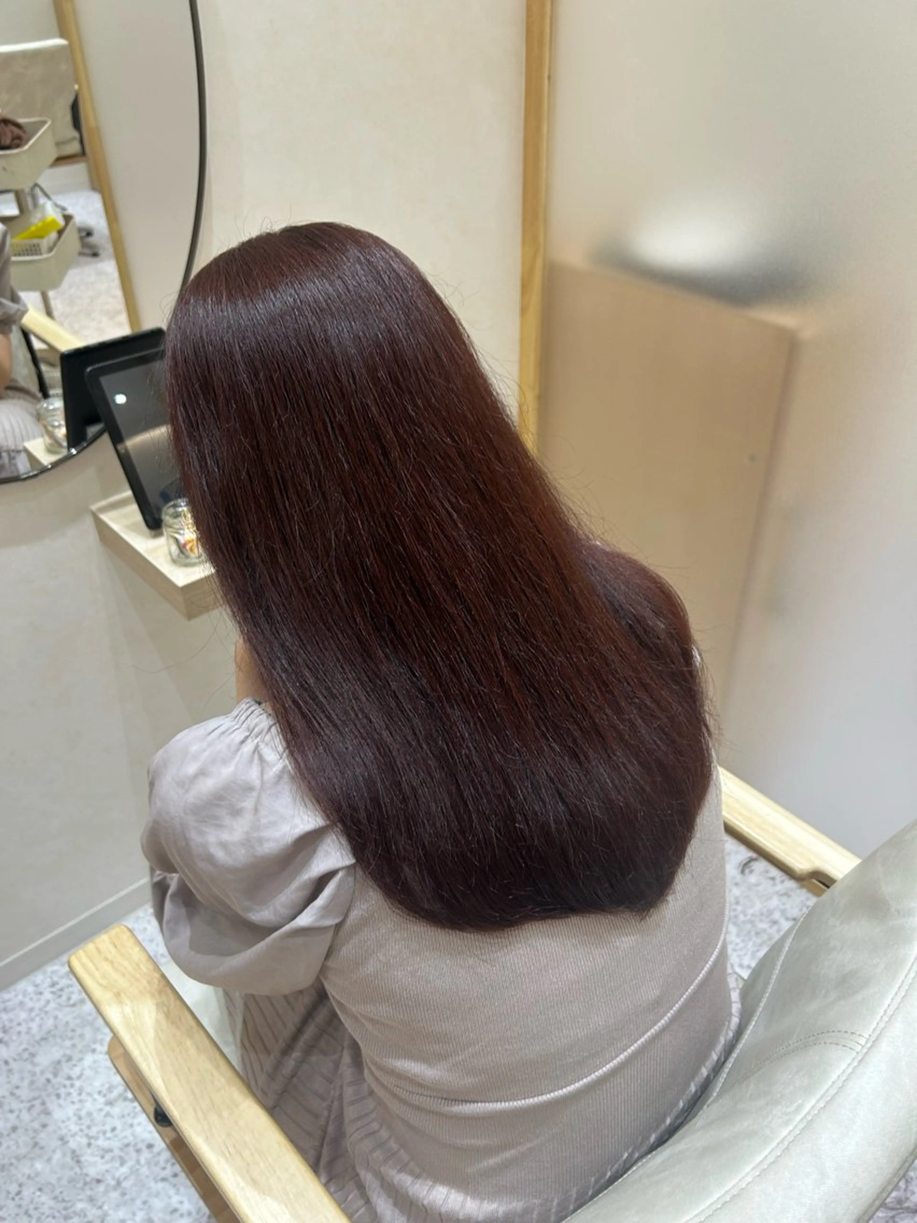 ロング Yamamoto 半個室美容室zinaのヘアスタイル