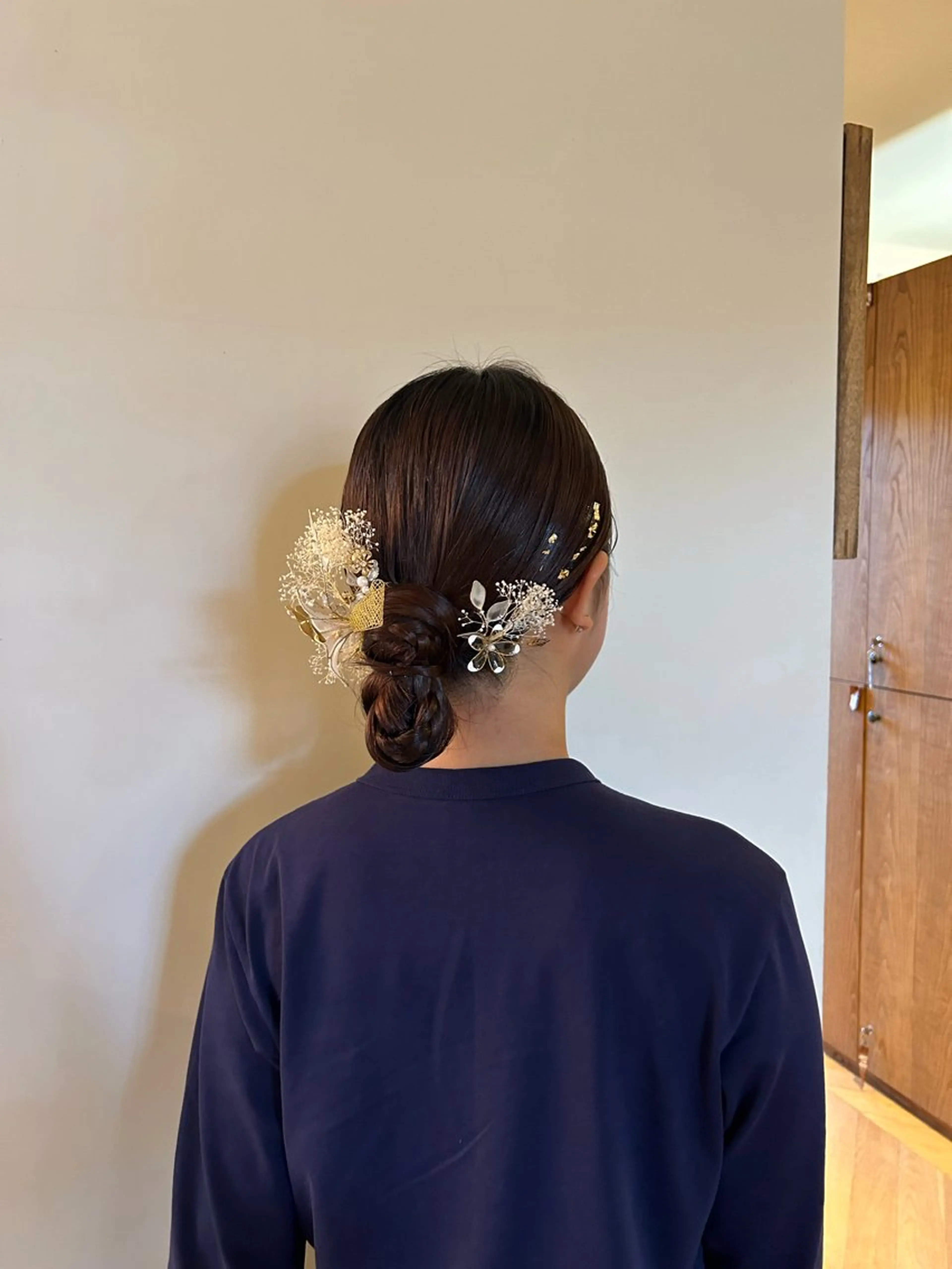 ヘアアレンジ 成人式 hair lapis上地所属・ハヤシ ユウカのヘアスタイル