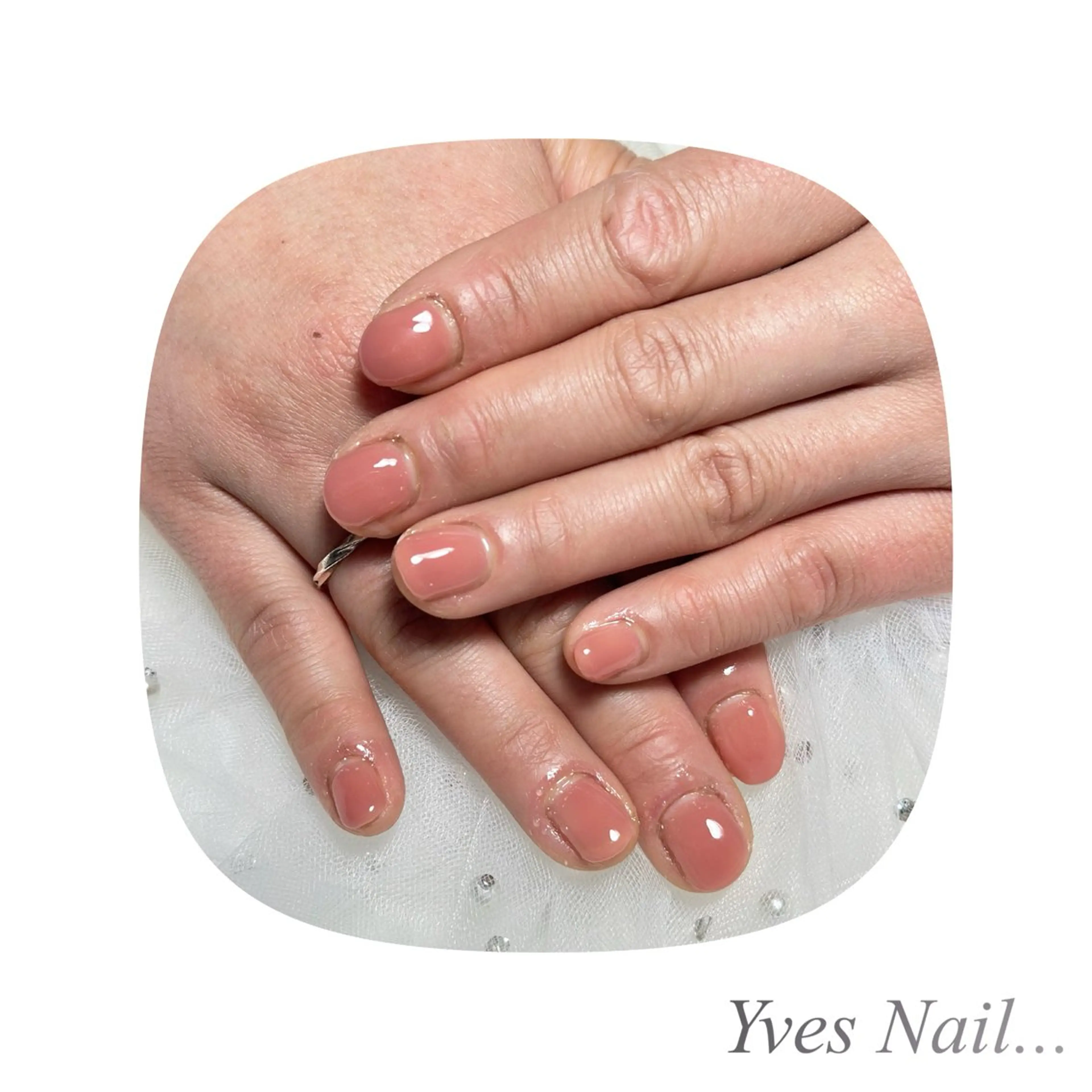 ネイル オフィスネイル シンプルネイル ハンドネイル kanno yのネイルデザイン