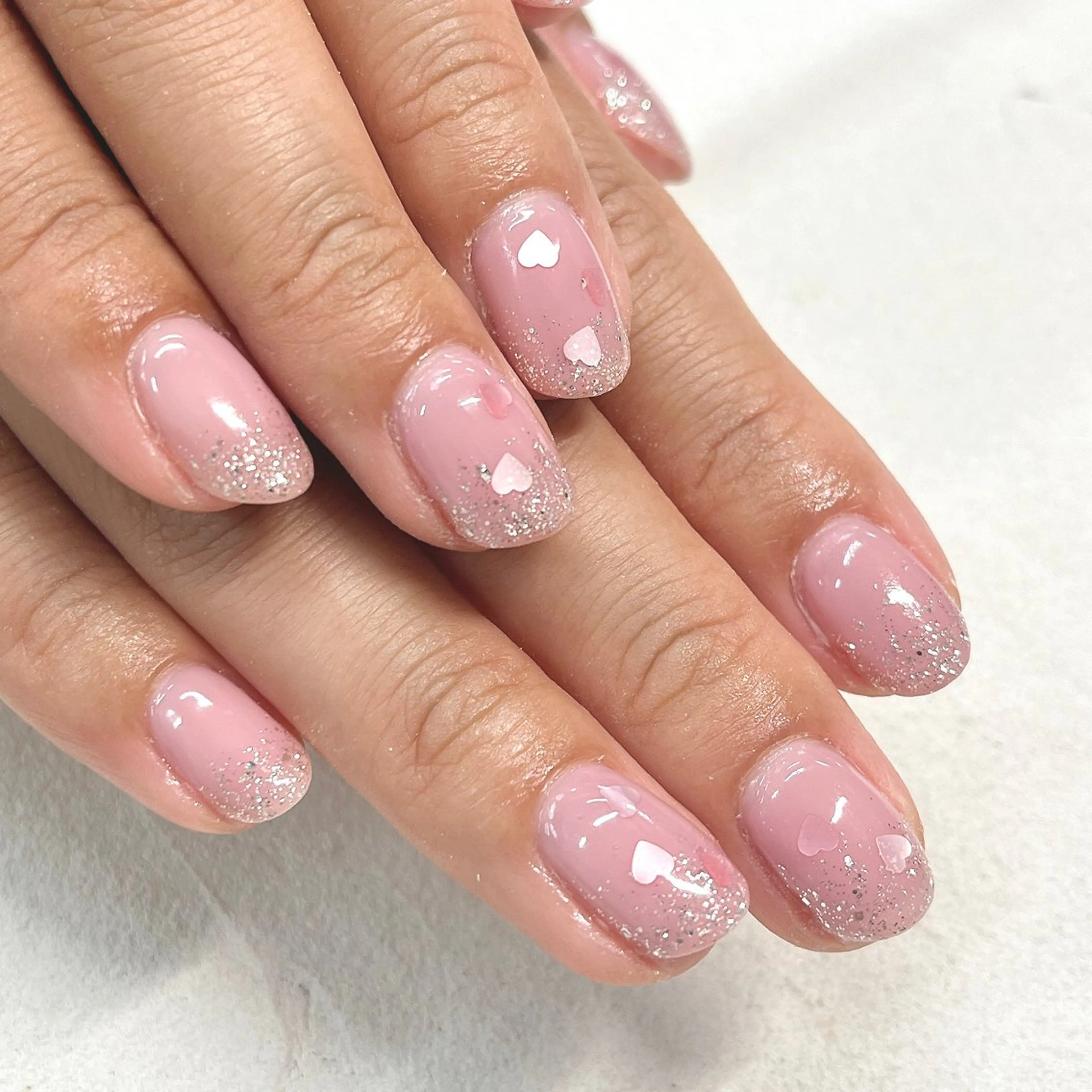 ネイル アートネイル クリアネイル フットネイル フレンチネイル ジェルネイル Bianca市ヶ谷店 Aiuraのネイルデザイン