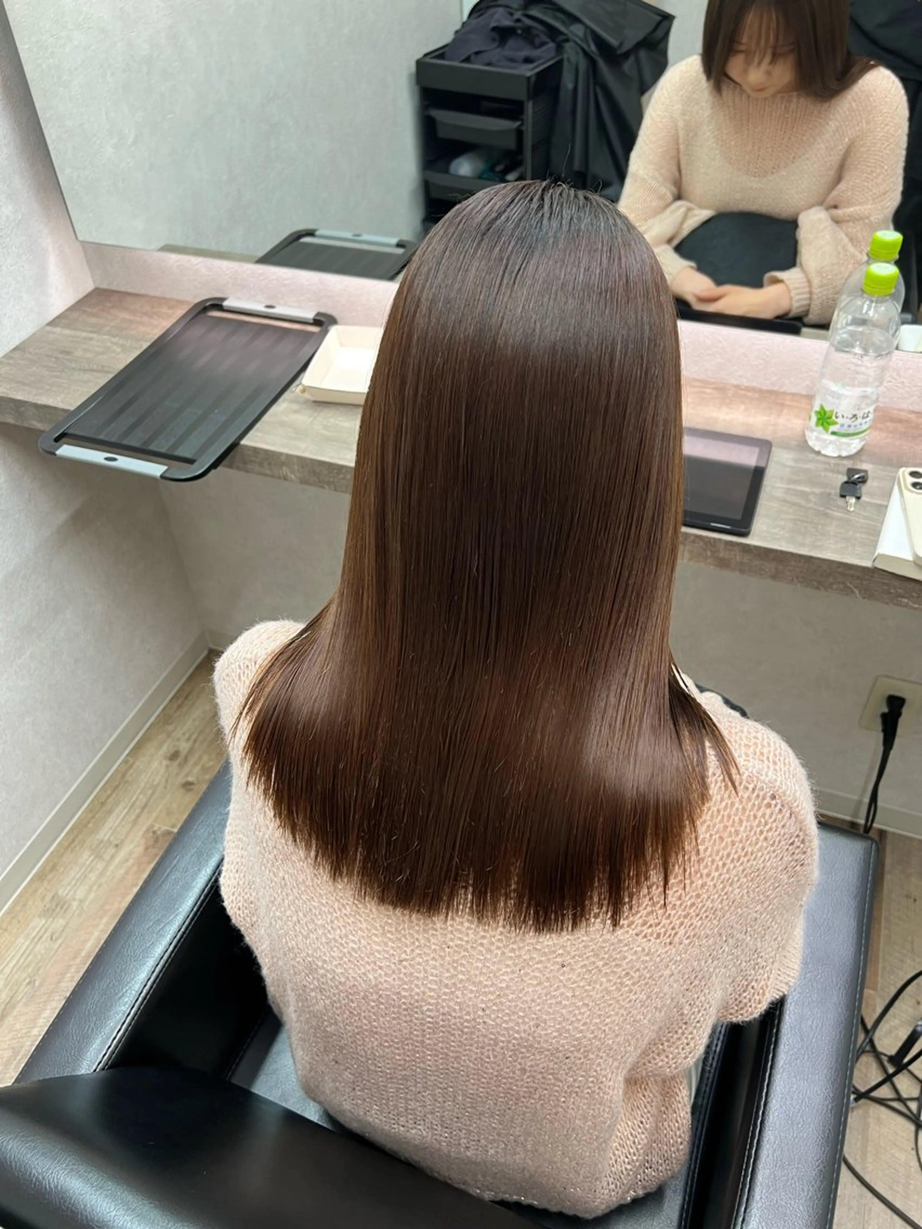 ロング 縮毛矯正 カット 縮毛矯正 トリートメント ECLART 町田　井口聖也のヘアスタイル