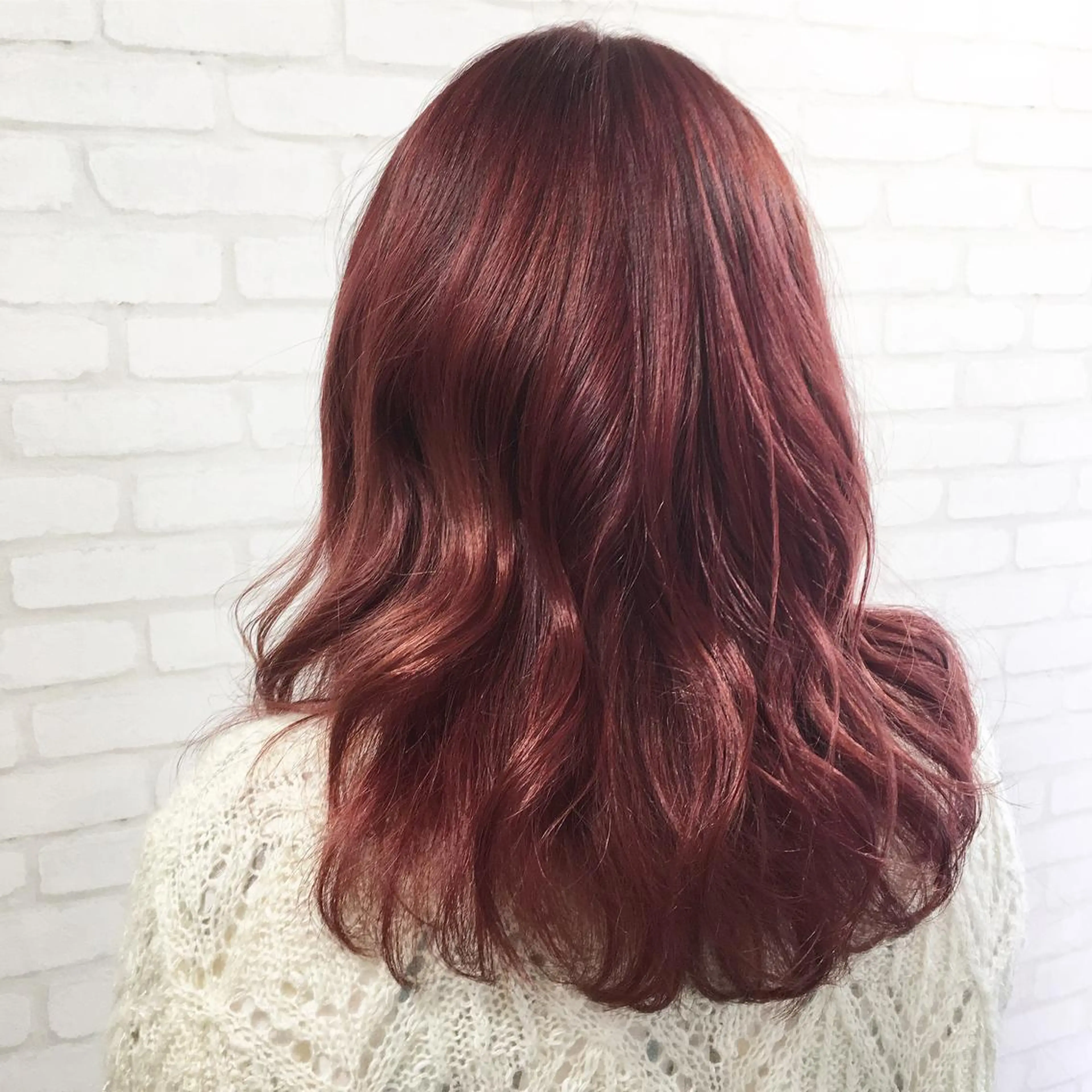 セミロング RecheRche 池袋のヘアスタイル