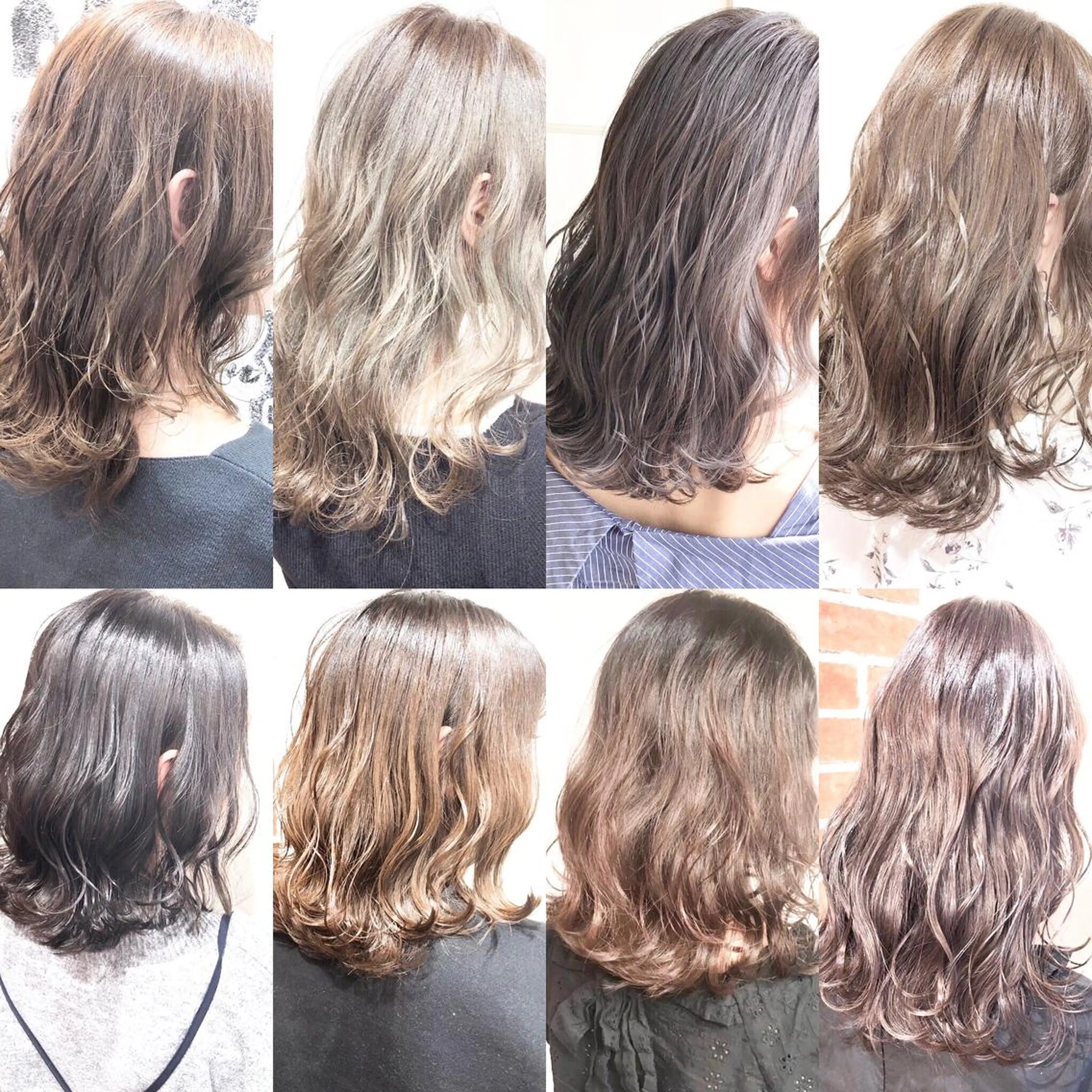 ミディアム カラー パーマ 💗艶カラー💗 CECILのヘアスタイル