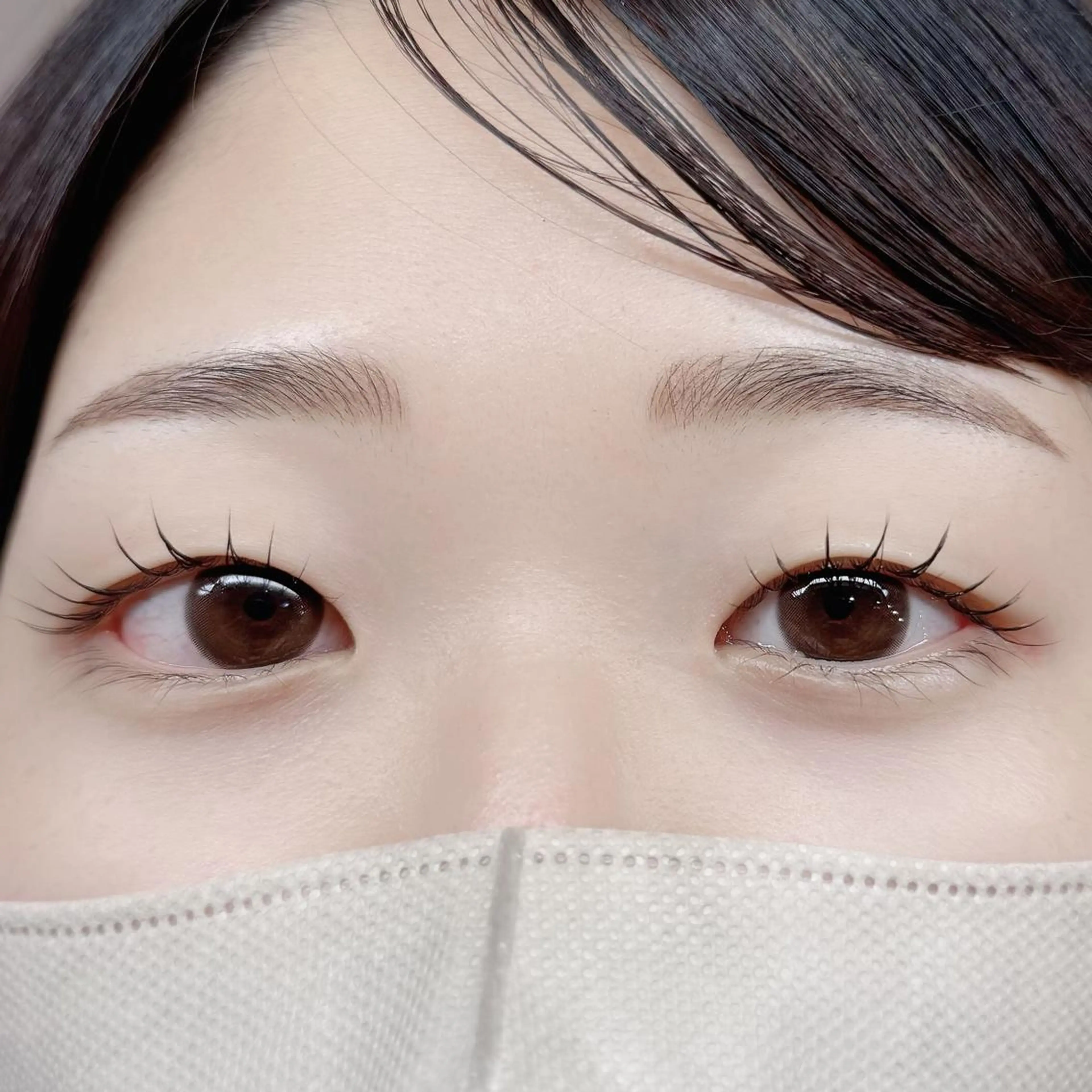 マツエク・マツパ 束感まつ毛 フラットラッシュ 韓国風マツエク まつげパーマ 下まつげエクステ マツパ 🌻まつ毛&眉毛 yukimi⛄️🖤の眉毛・アイブロウイメージ
