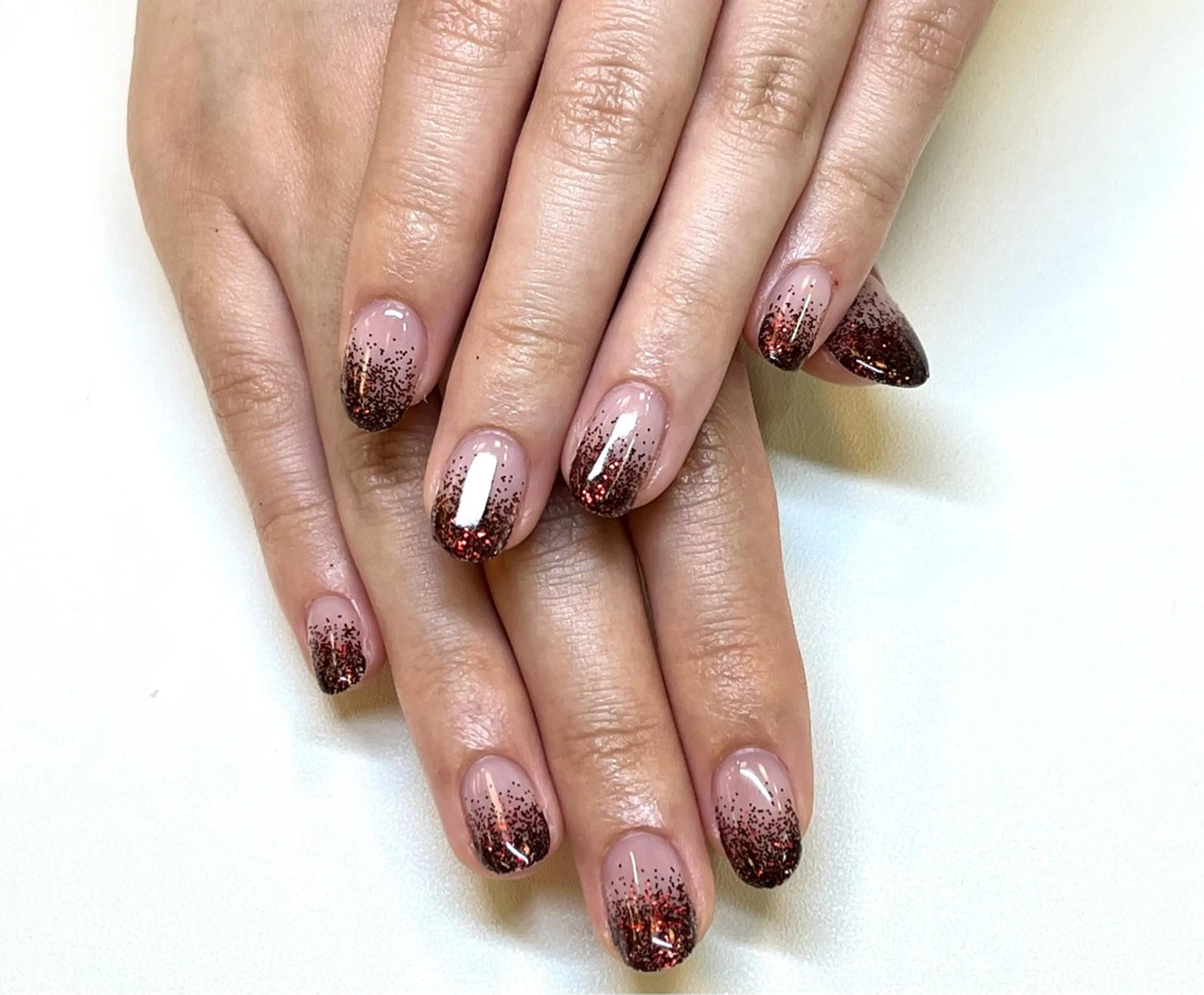 ネイル ラメ(グリッター) 渡邉 真衣のネイルデザイン