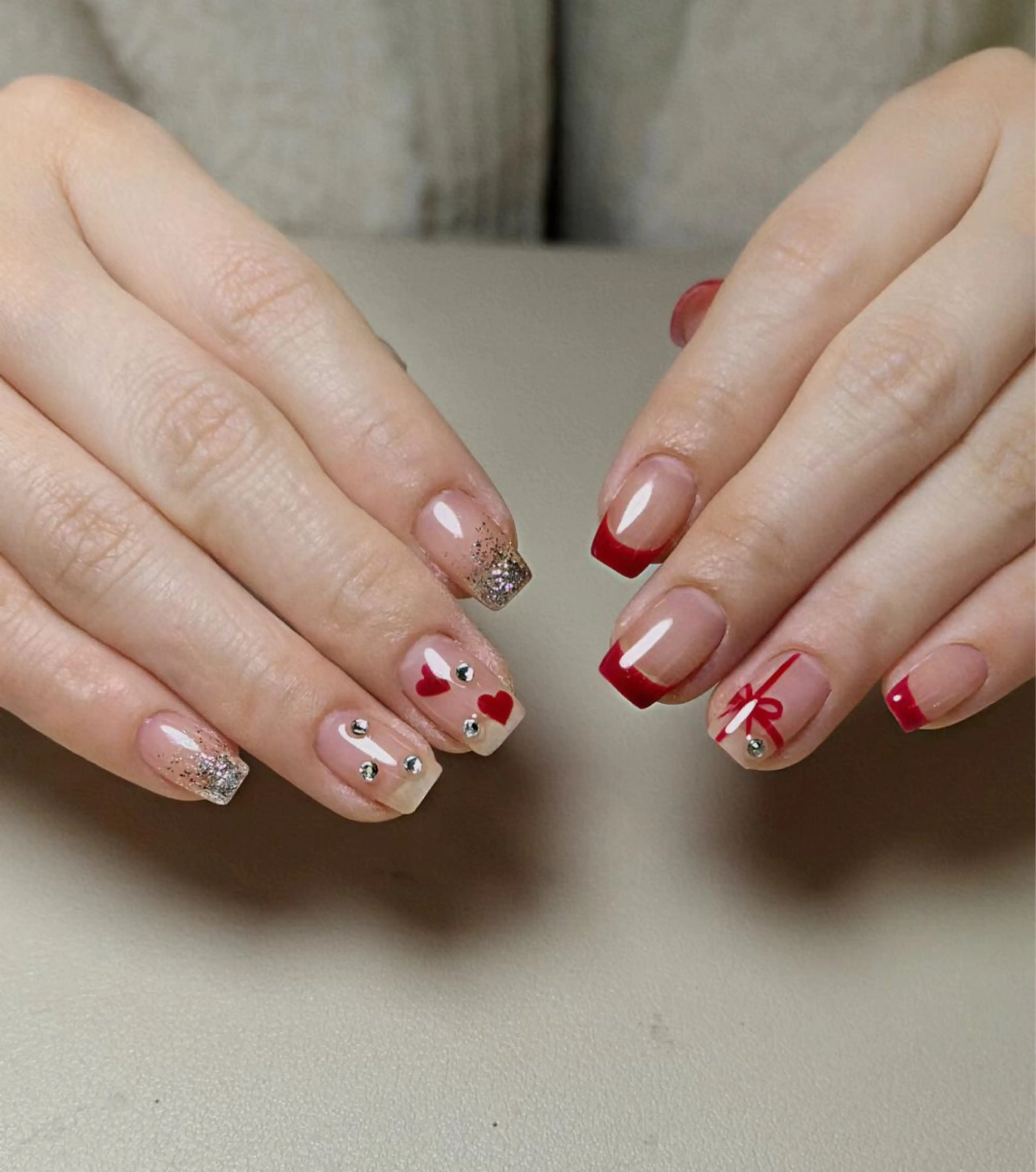 ネイル ハンドネイル M🌷nail 長さだし専門店のネイルデザイン