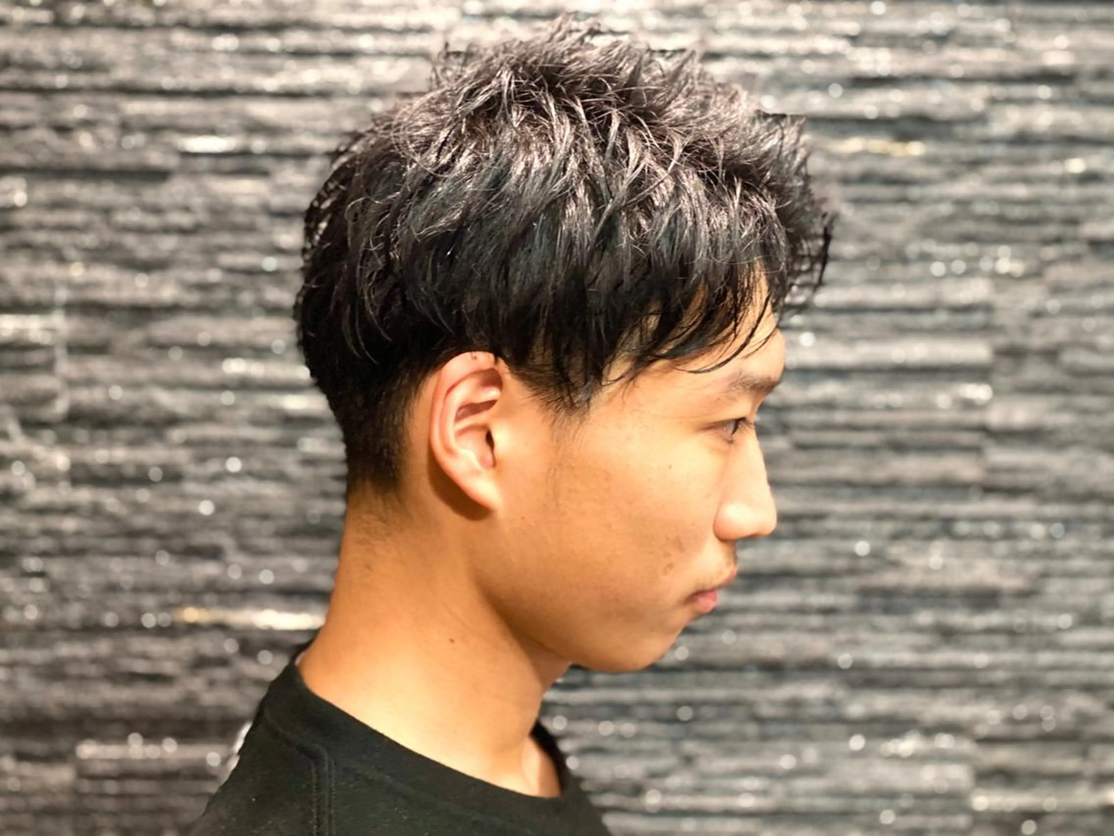 ミディアム メンズ HIRO GINZA 池袋東口店所属・林田 龍明のヘアスタイル