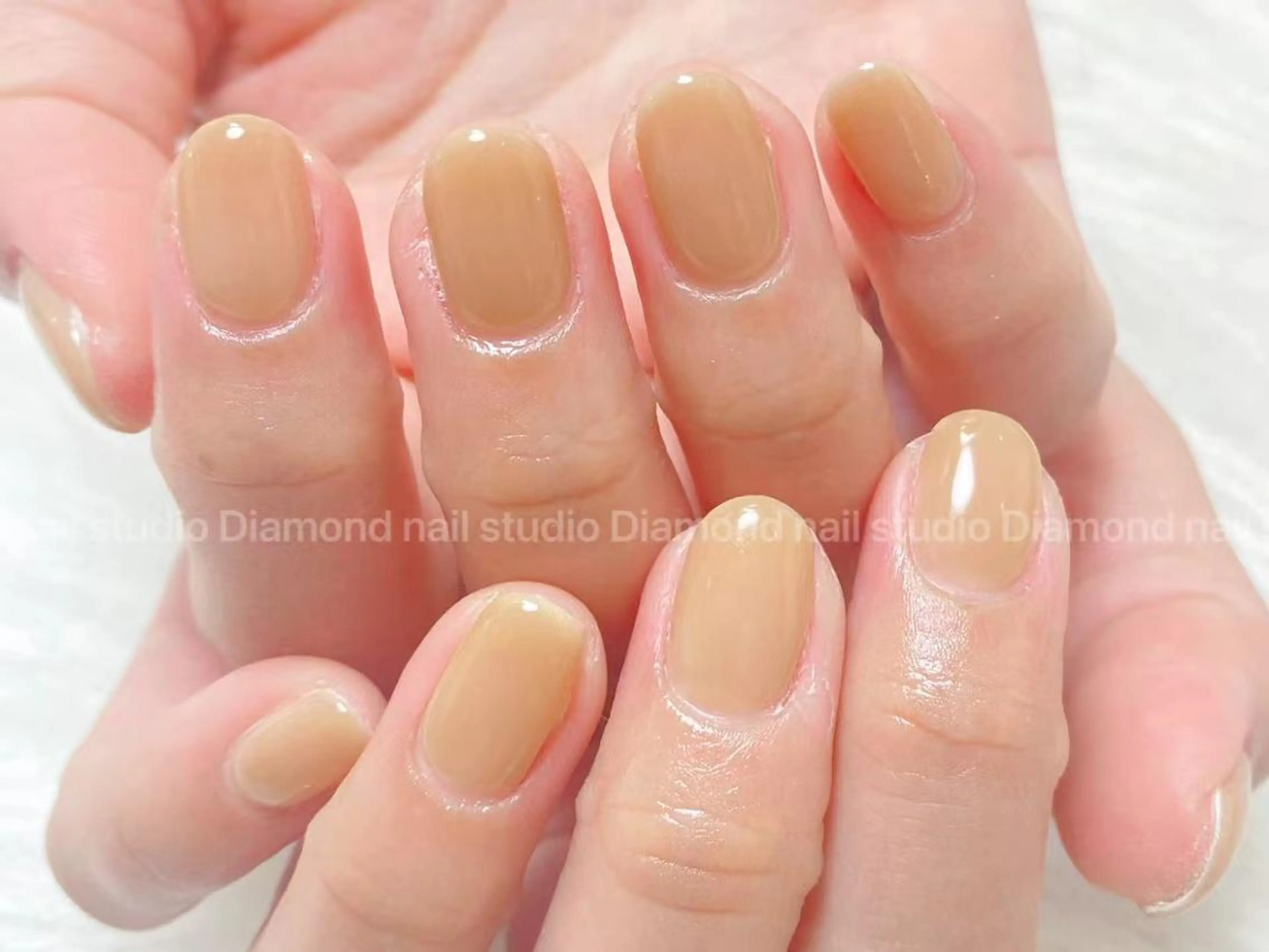 ネイル ワンカラーネイル ハンドネイル DIAMOND 💅のネイルデザイン