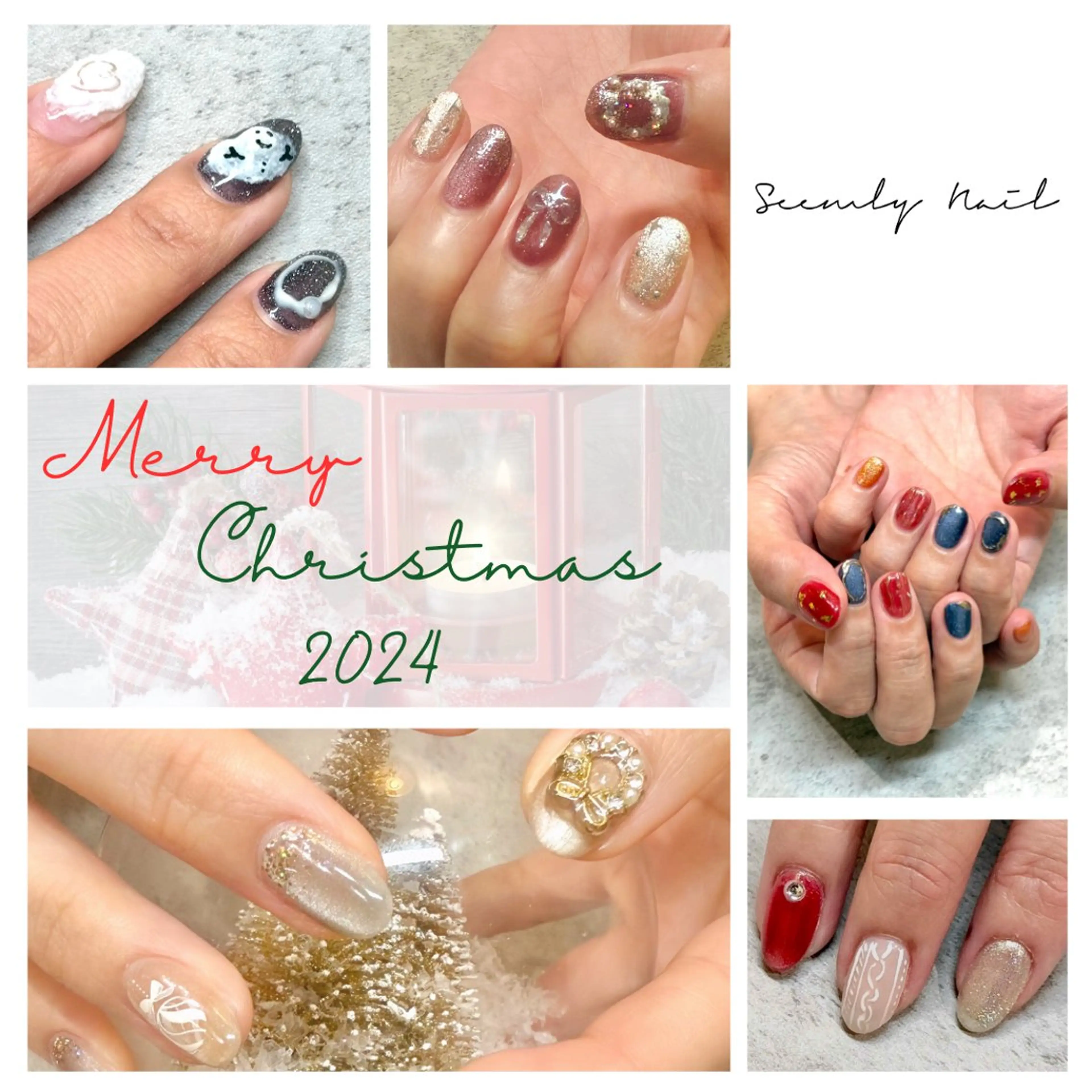 ネイル ハンドネイル Seemly 千田町店所属・フラワーパラジェル 🌸シームリーエミのネイルデザイン