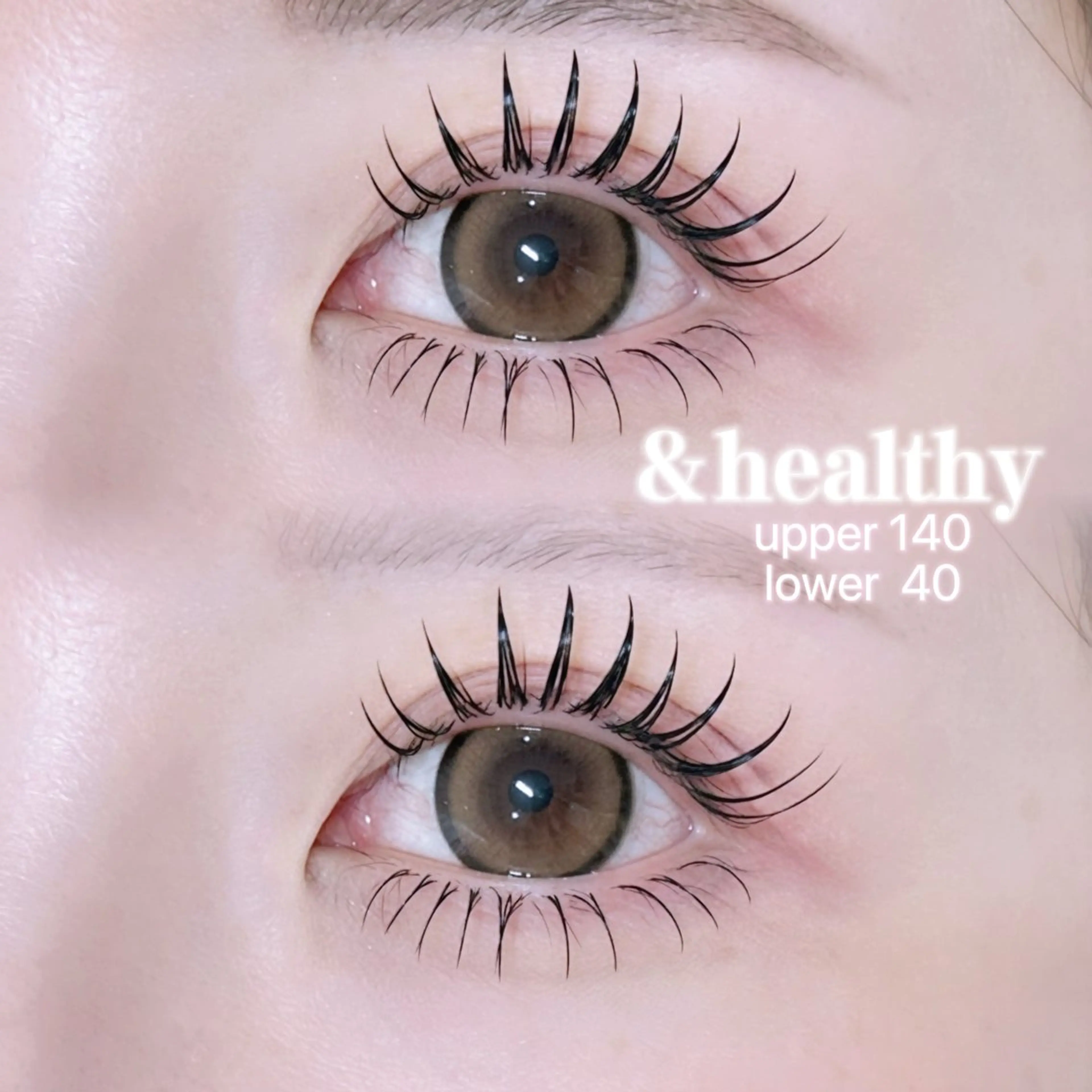 【大人気エクステパーマ🧴】フラットラッシュ140本+パーマ🎀の写真