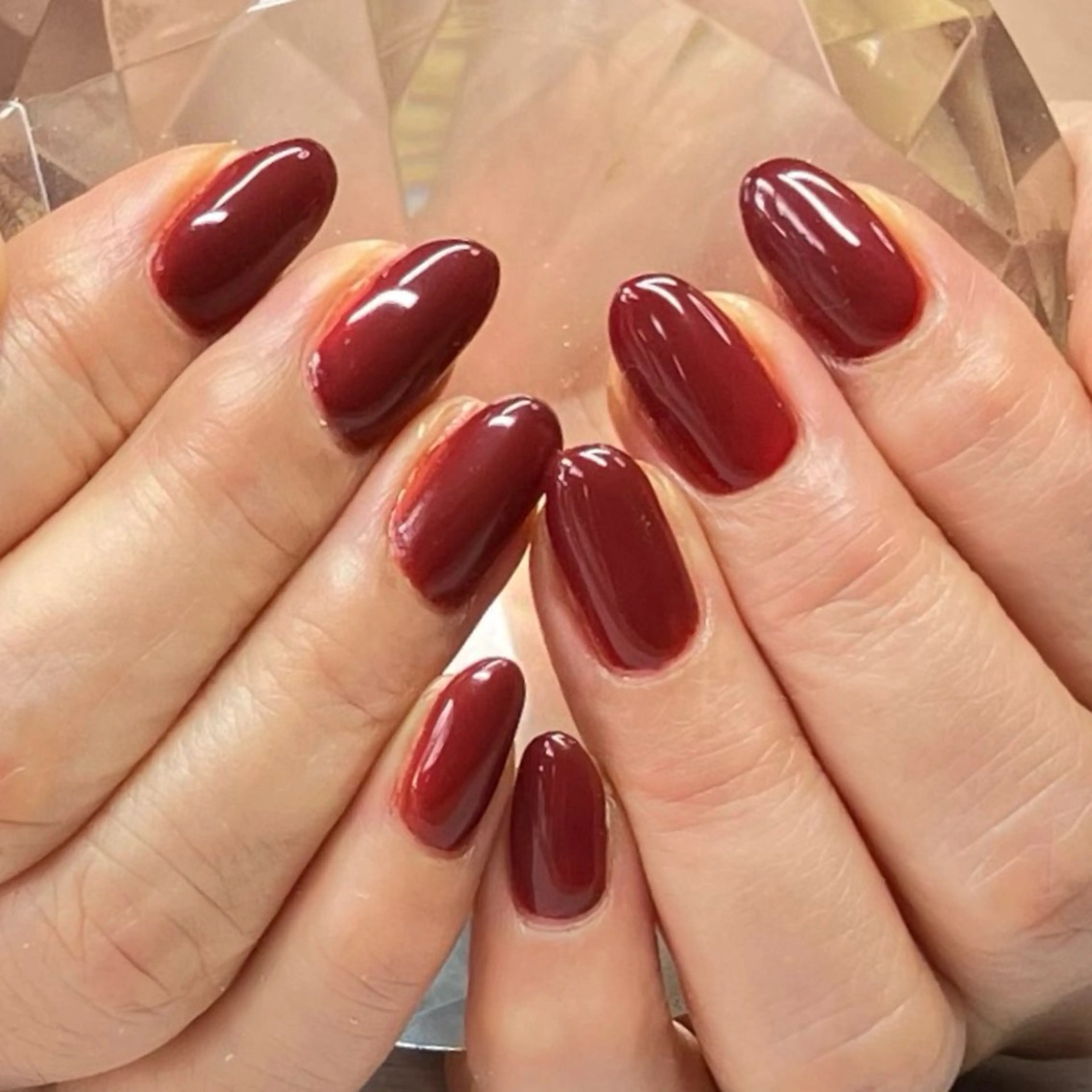 【オフなし】ワンカラーネイル(2色まで選べます)の写真