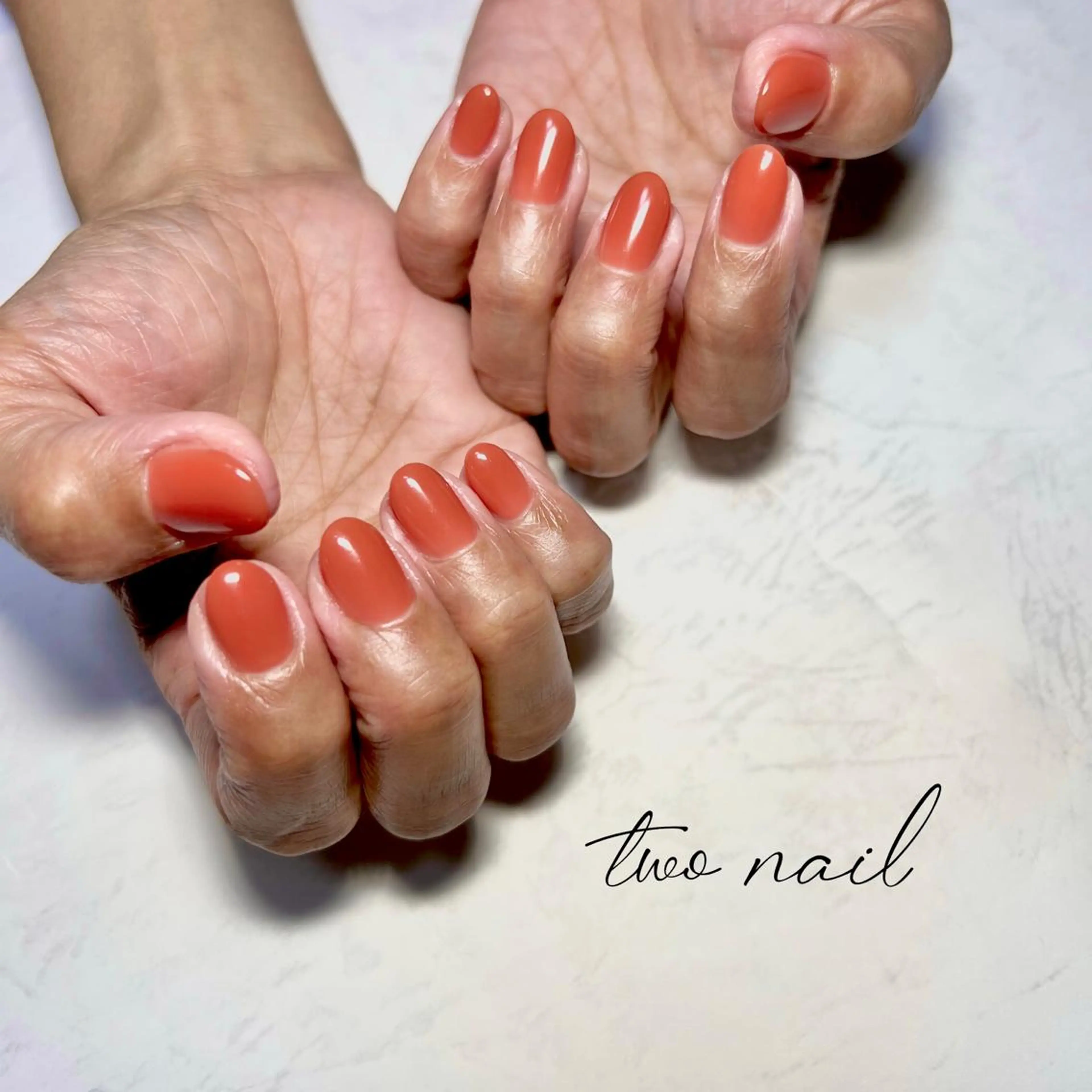 ネイル アートネイル フットネイル ハート ニュアンスネイル ホワイト ハンドネイル two nailのネイルデザイン