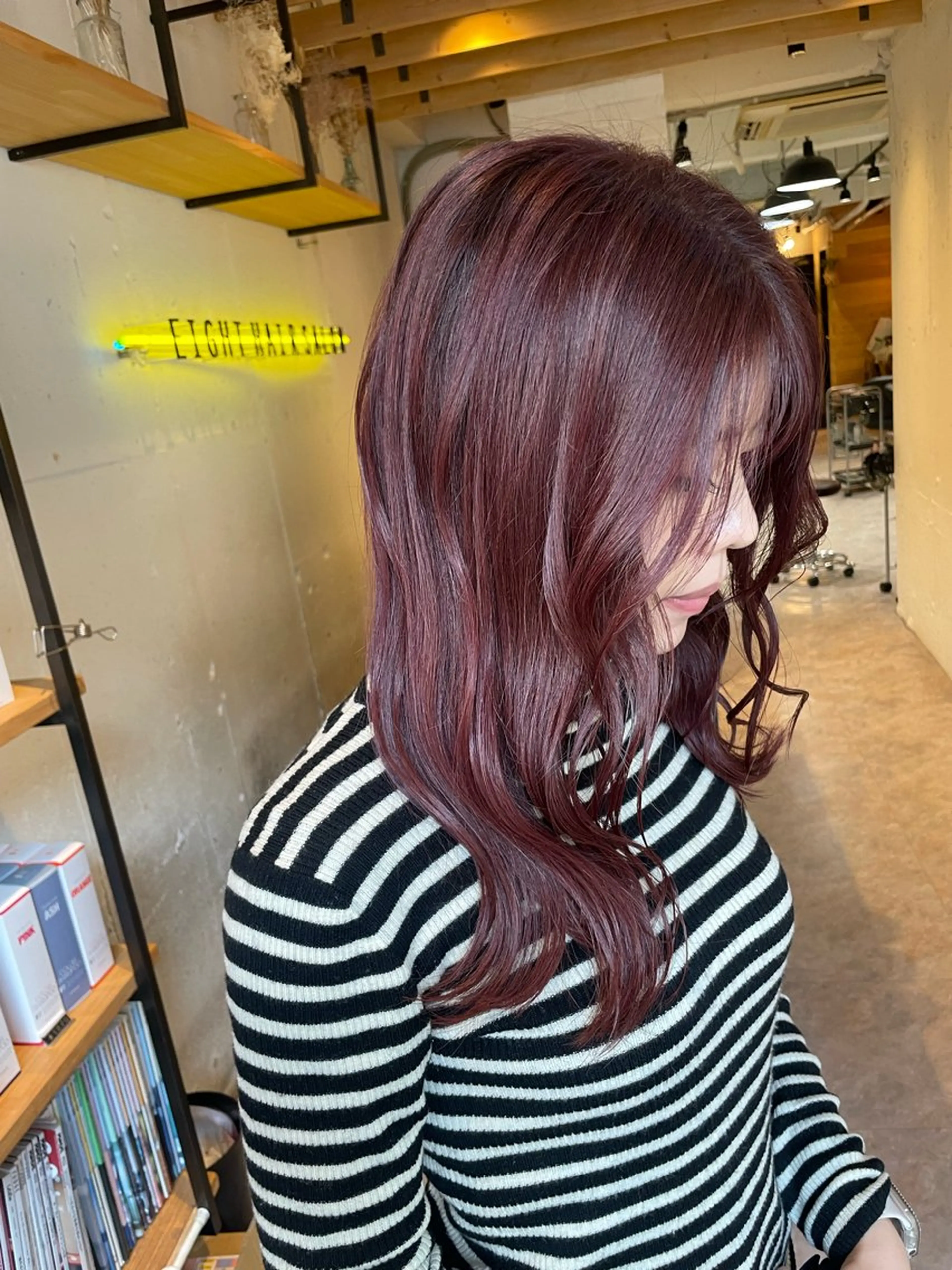 🍁暖色🍁ワンカラー➕スチームトリートメント🫧🫧　¥4800の写真