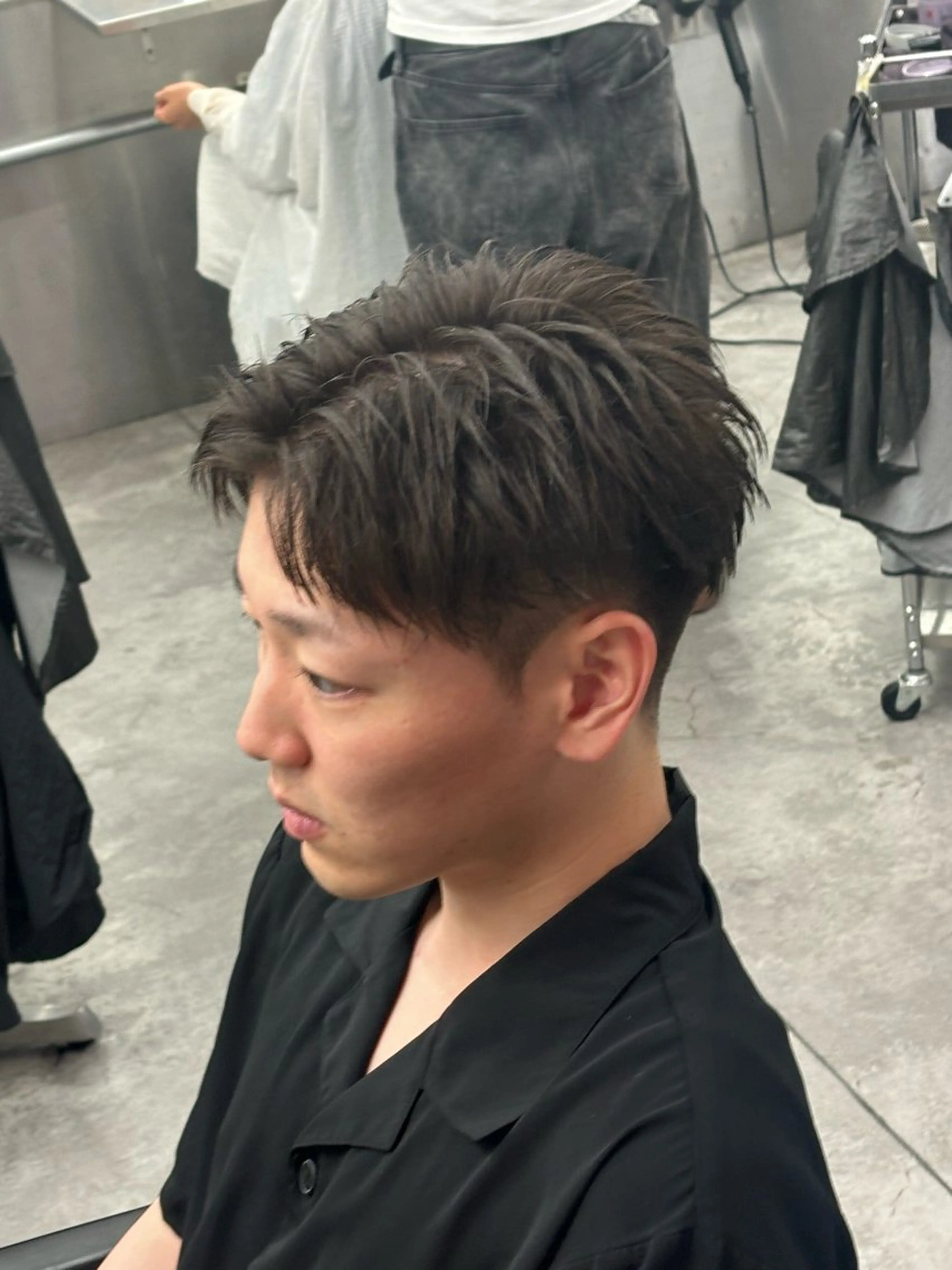 ショート メンズ カット トリートメント ヘッドスパ ヘアセット お悩み解消✨/ メンズパーマ✨/直樹のヘアスタイル