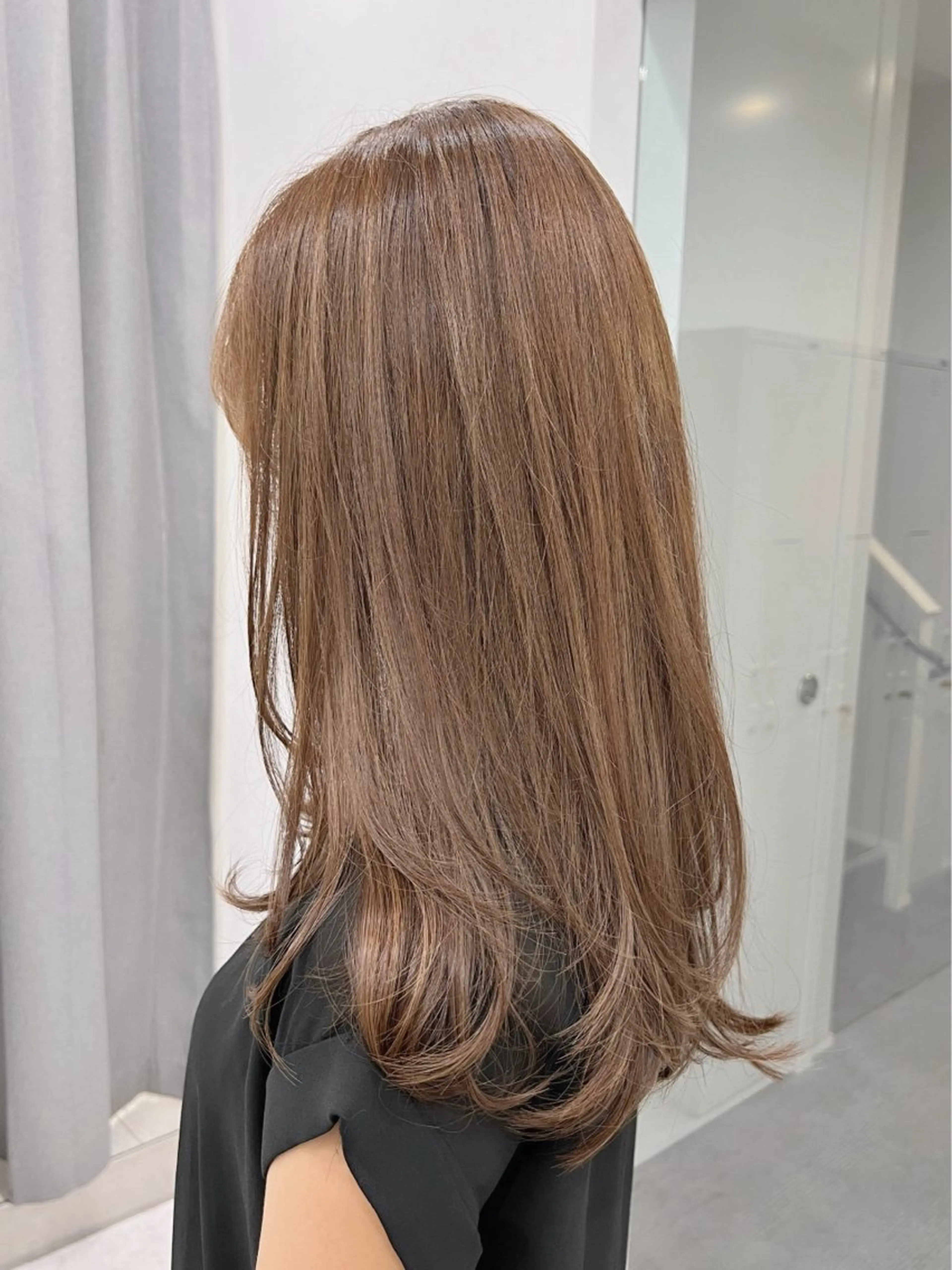 セミロング カット ヘアカラー トリートメント ✨上品可愛い 垢抜けカラー/後藤✨のヘアスタイル