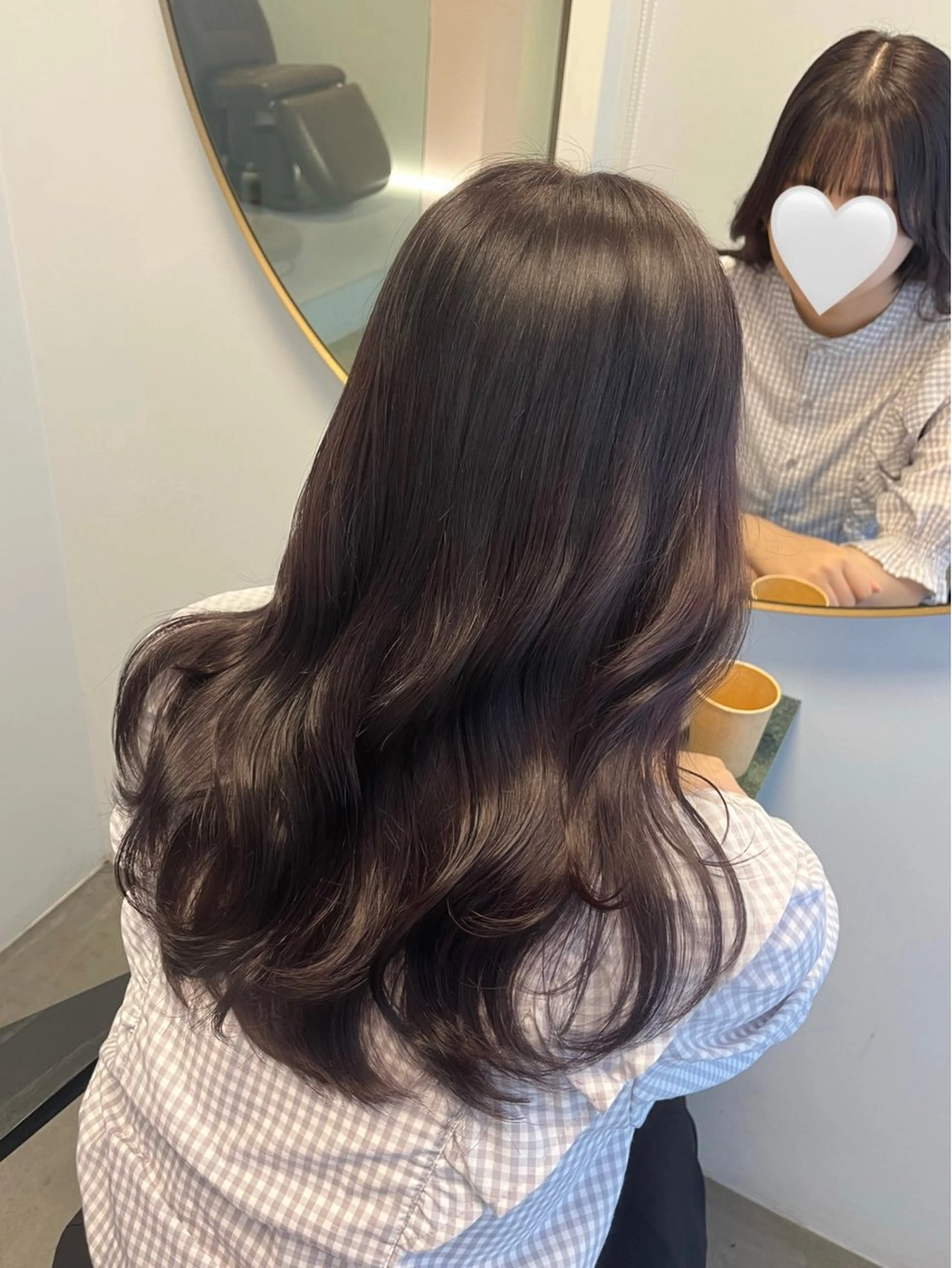 カラー 透明感カラー グレージュ ラベンダーカラー ラベンダーグレージュ ラベンダーグレー ayaka♡ 柔らかカラーのヘアスタイル