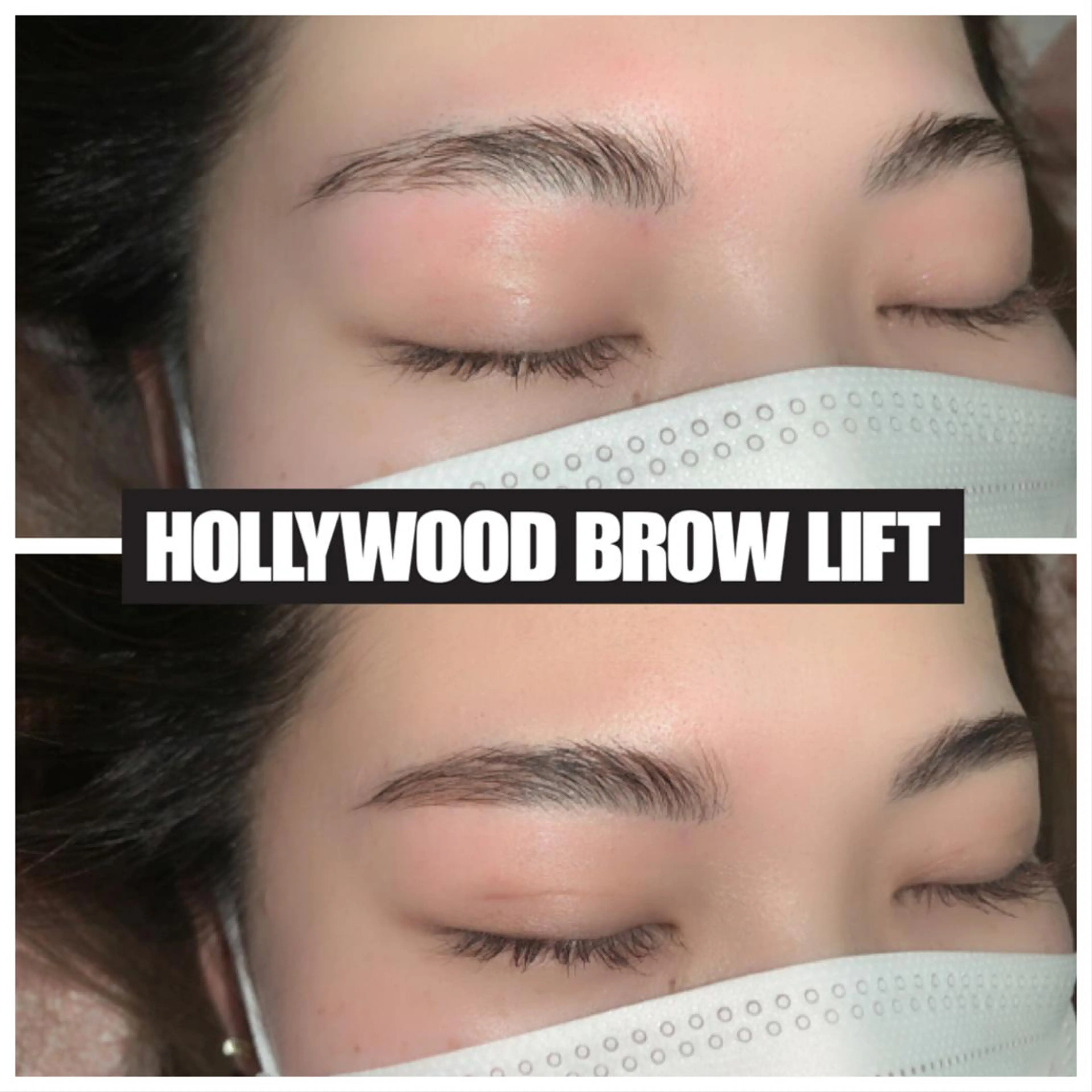 アイブロウ 眉カラー ハリウッドブロウリフト 眉毛ワックス脱毛 ワックス脱毛 その他(アイブロウ) Yuwabi Nail所属・Mimore ミモア 水戸のネイルデザイン