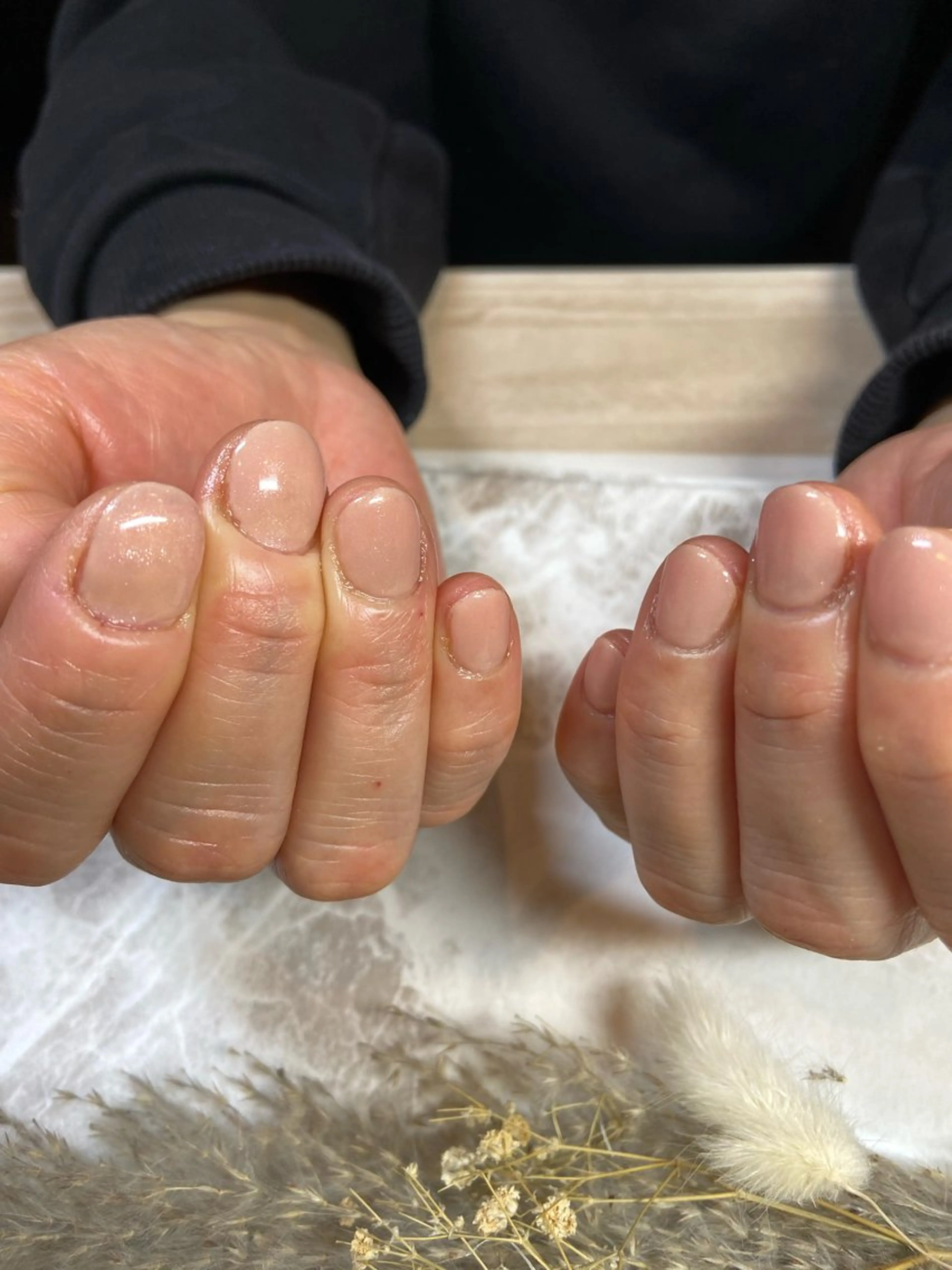 ネイル オフィスネイル ワンカラーネイル シンプルネイル ハンドネイル ネイルサロン ステラのネイルデザイン