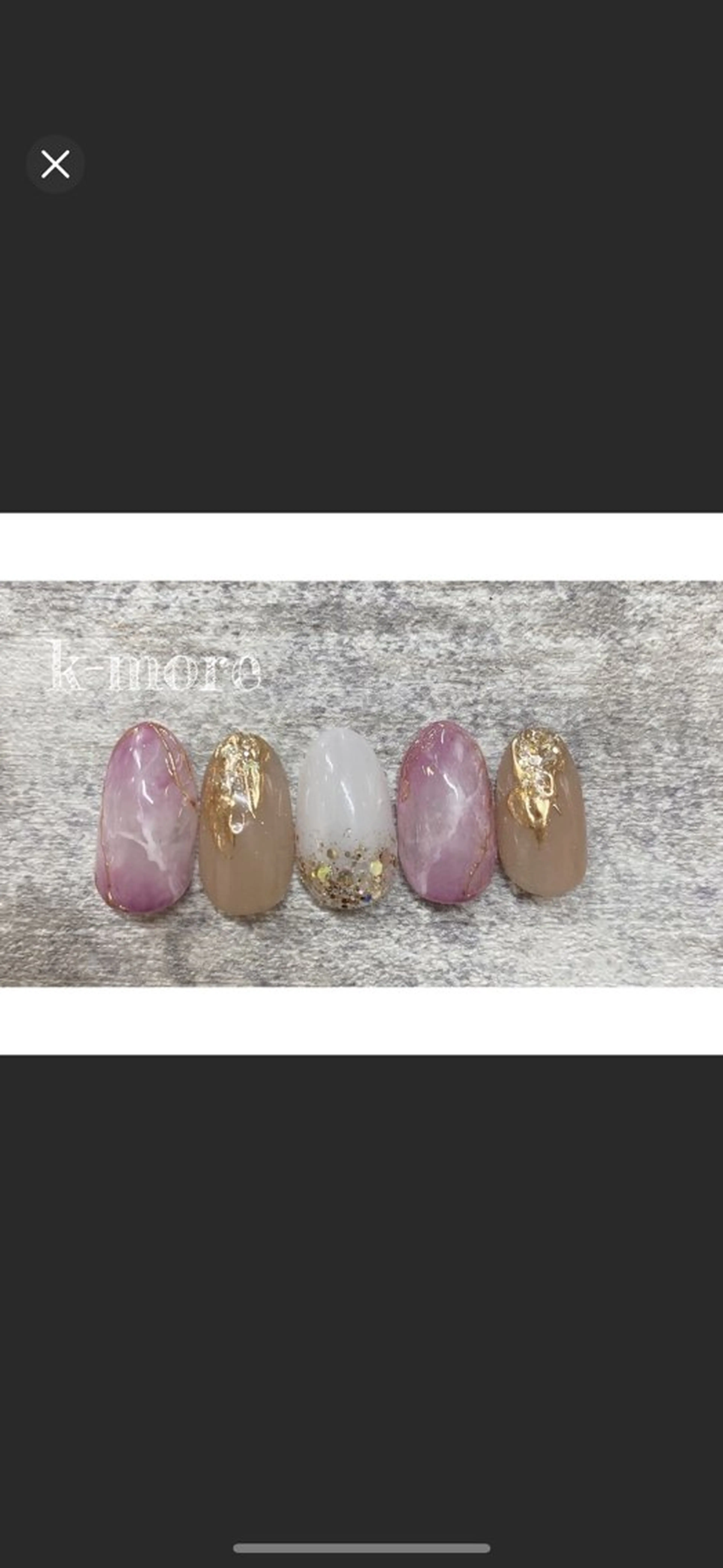 ネイル K-more（ケーモア）知立店所属・K-more知立店 まなみのネイルデザイン