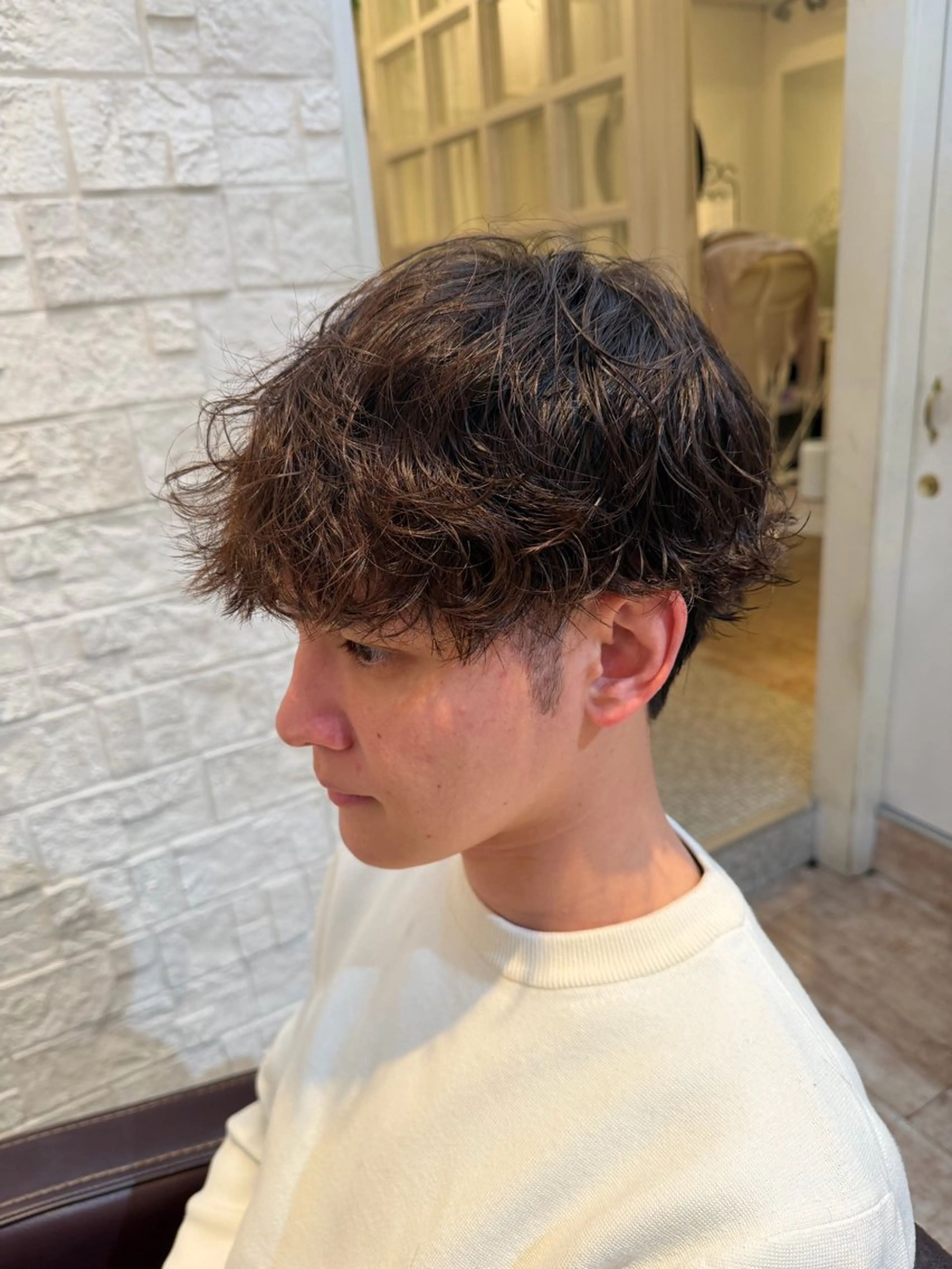 メンズ パーマ アロハ　自由が丘所属・メンズカット 募集中✨まゆのヘアスタイル