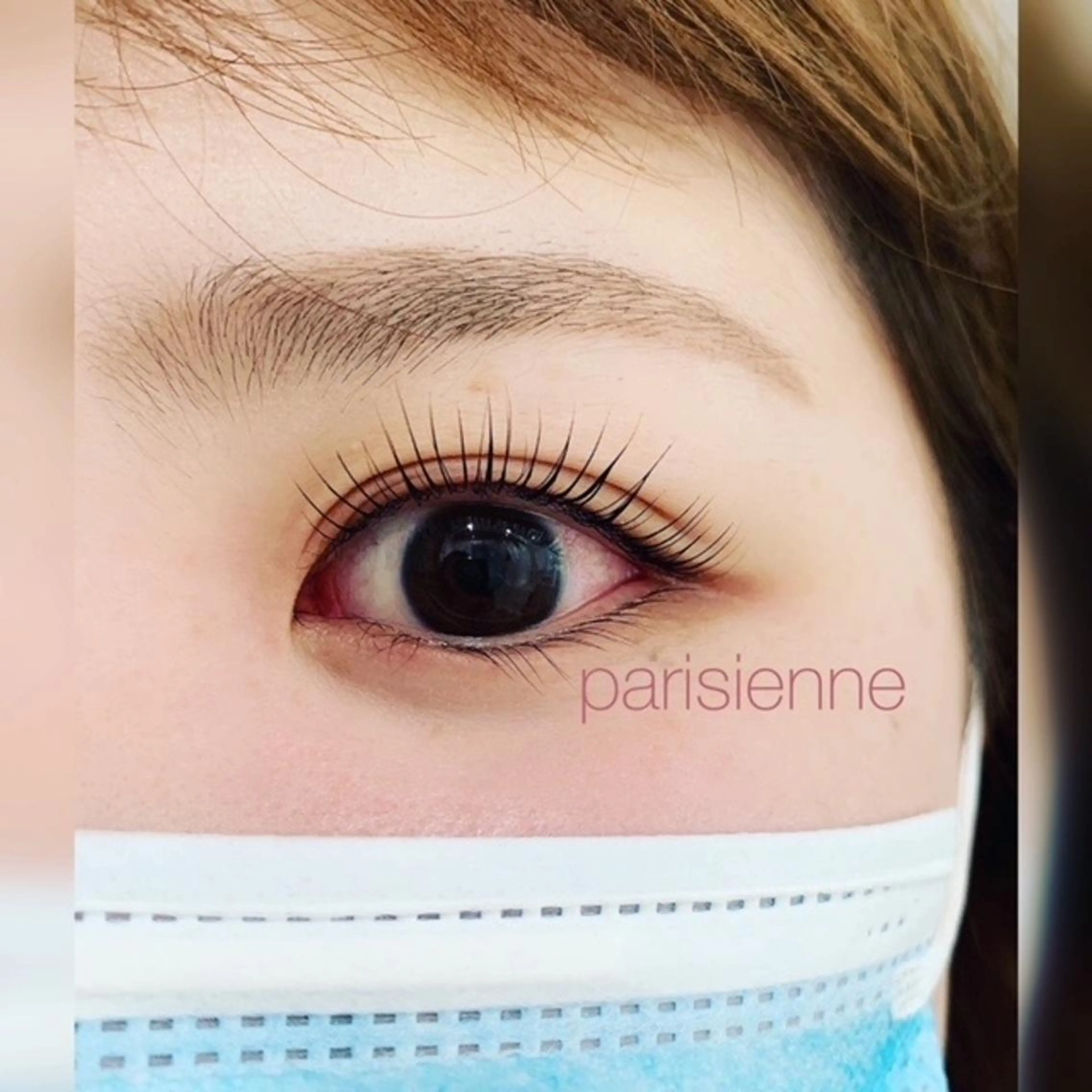 マツエク・マツパ パリジェンヌラッシュリフト Veil ayakaのマツエク・マツパデザイン