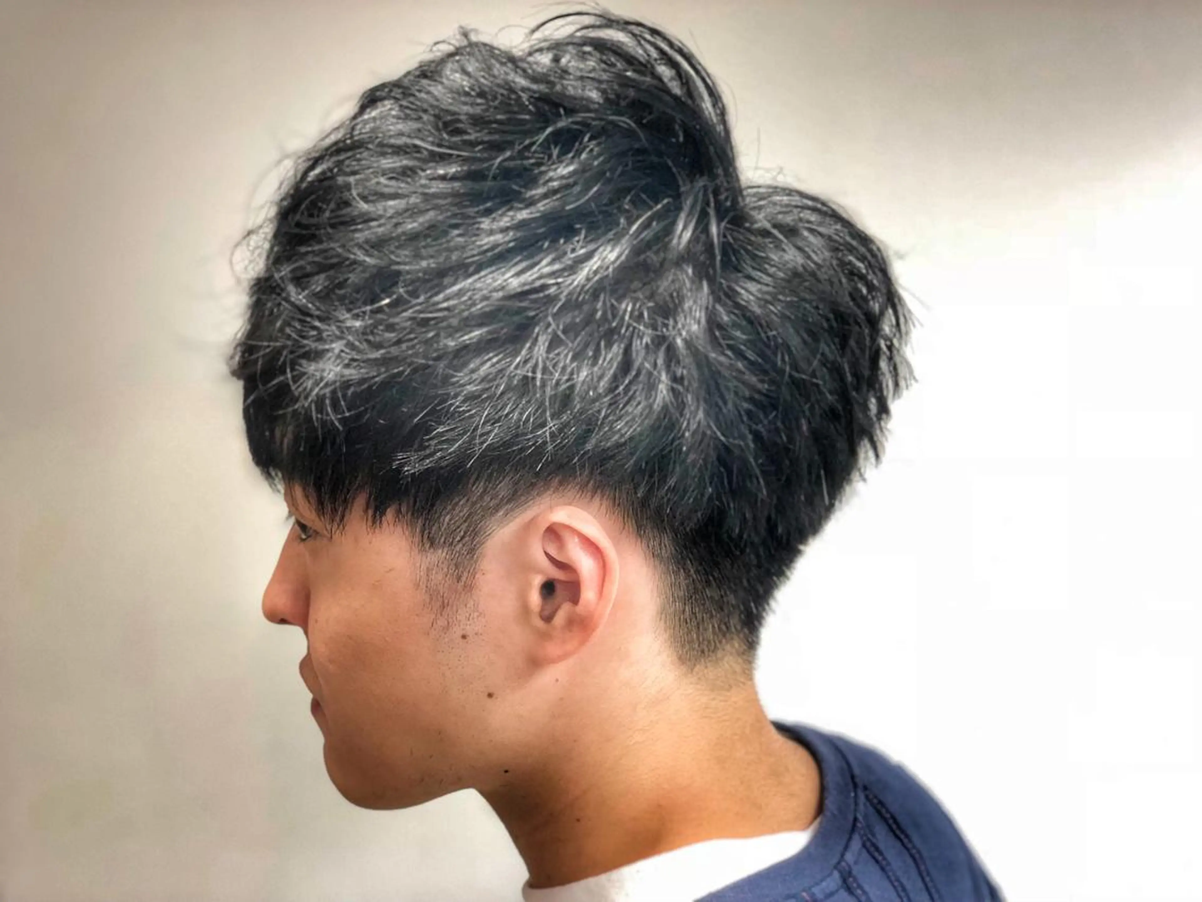 ショート カラー パーマ メンズ 美髪矯正 Rioのヘアスタイル