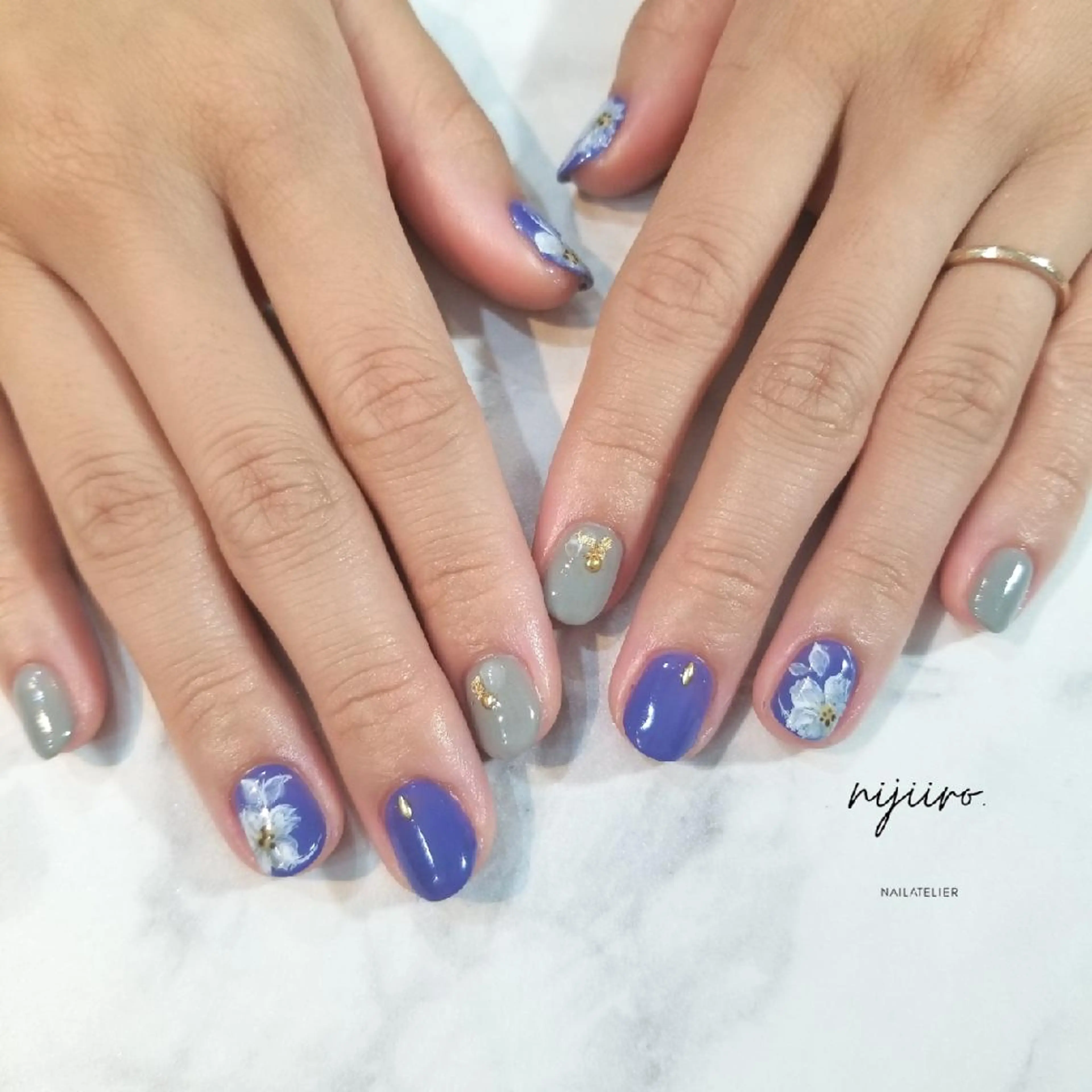 ネイル nailatelier nijiiro.所属・nijiiro🌈 サトウのネイルデザイン