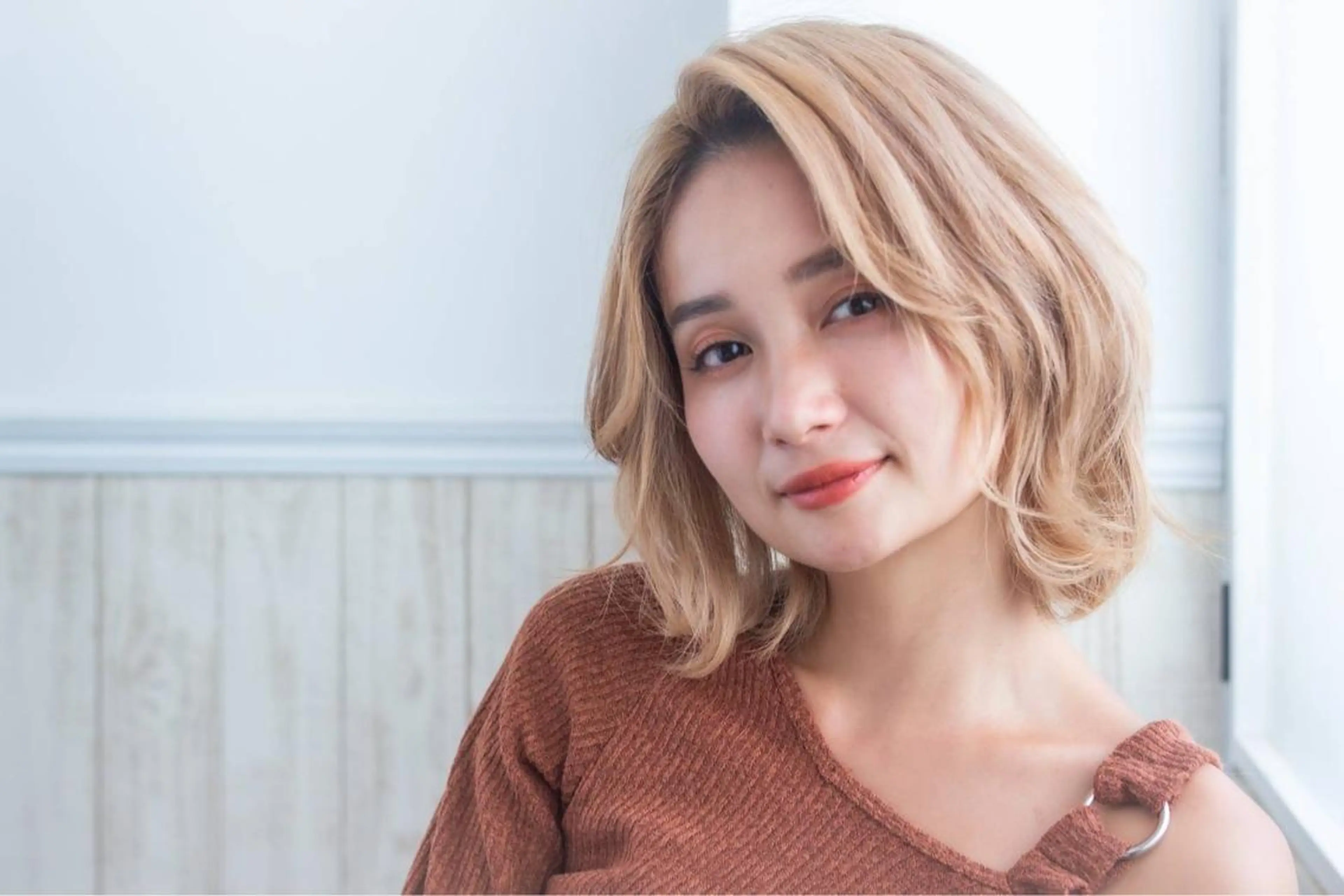 ショート カラー リルウヘアー 天王寺のヘアスタイル