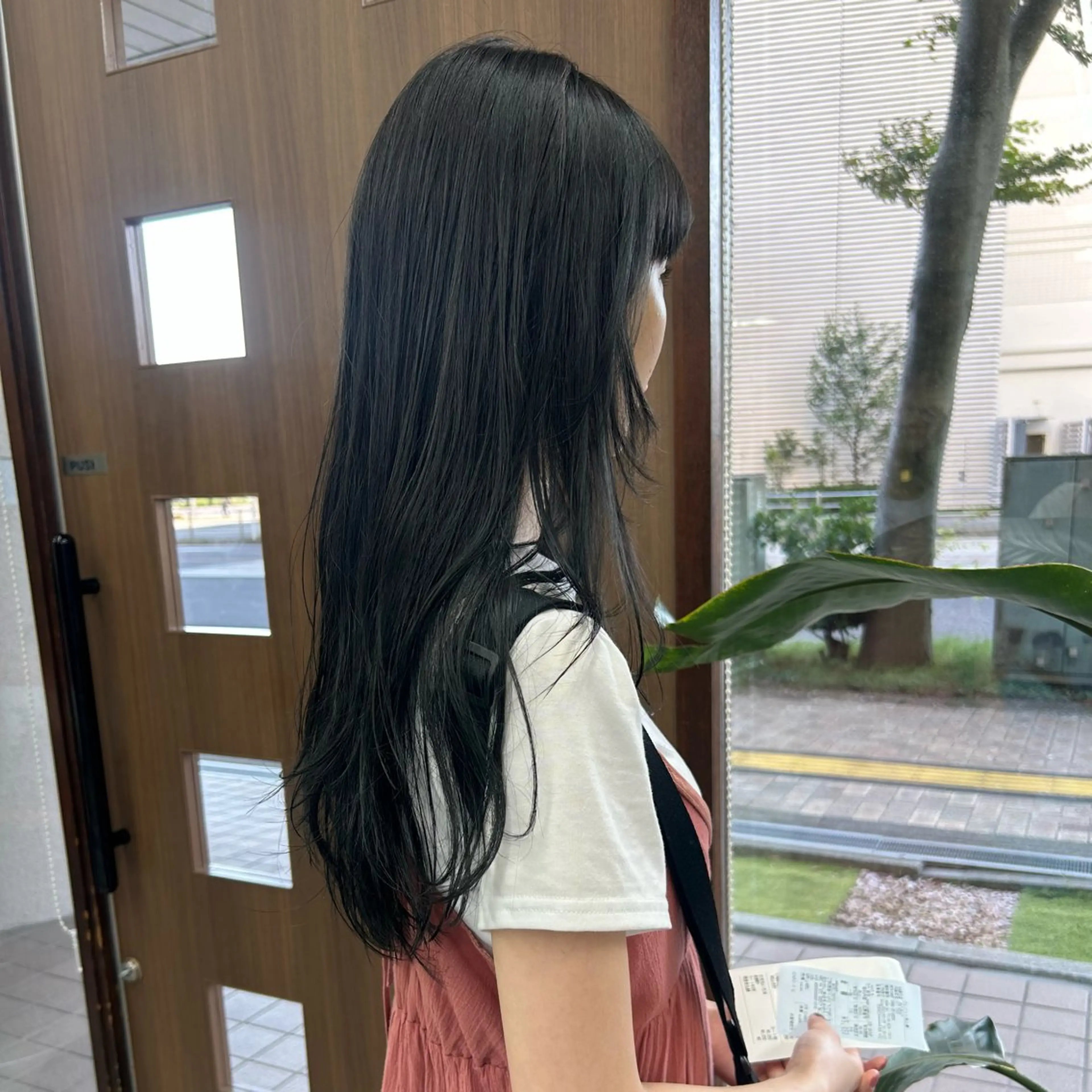 ロング レイヤーカット ダブルカラー/韓国 ヘア/さわのあかねのヘアスタイル