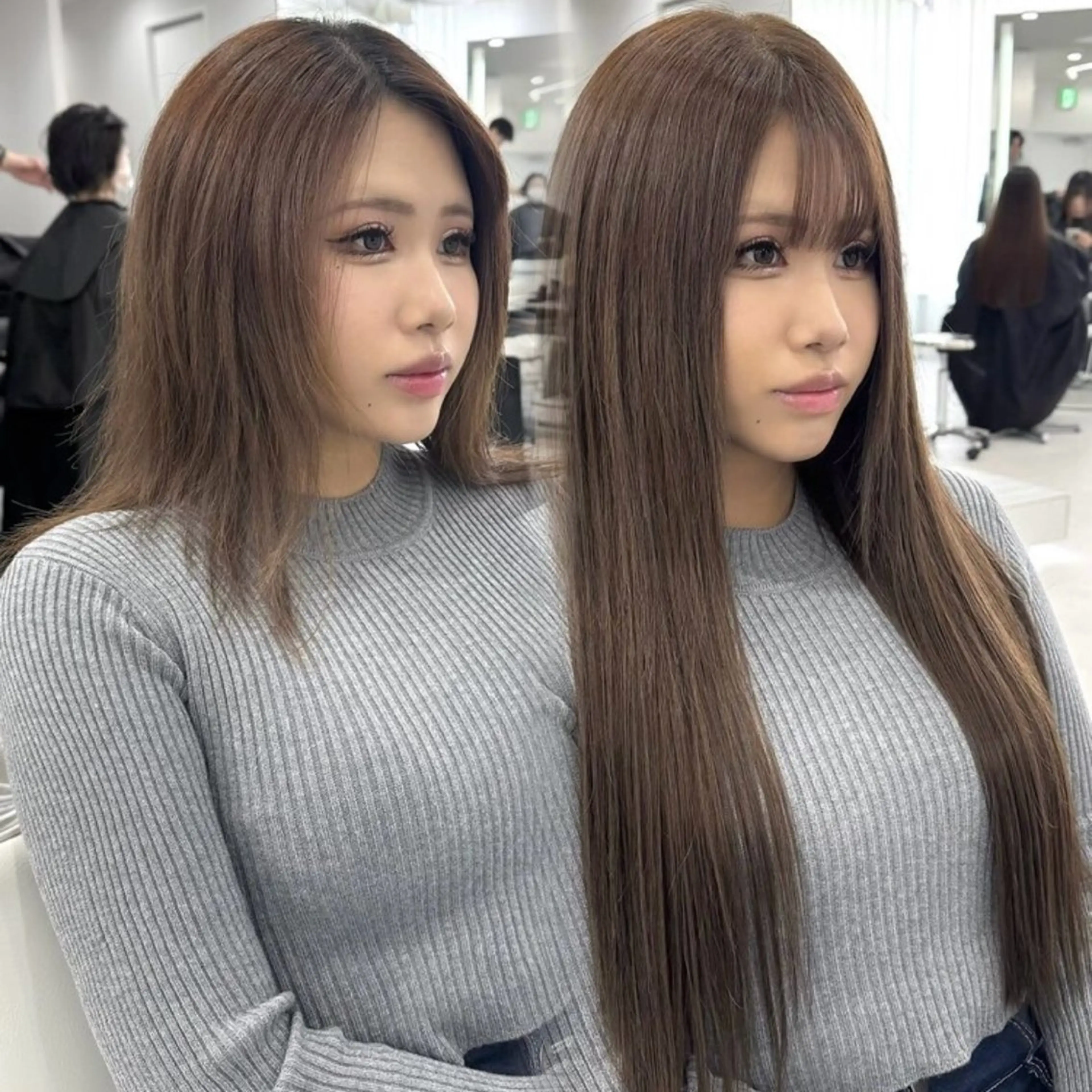 ロング エクステ エクステモデル募集 💗大阪梅田/川上のヘアスタイル