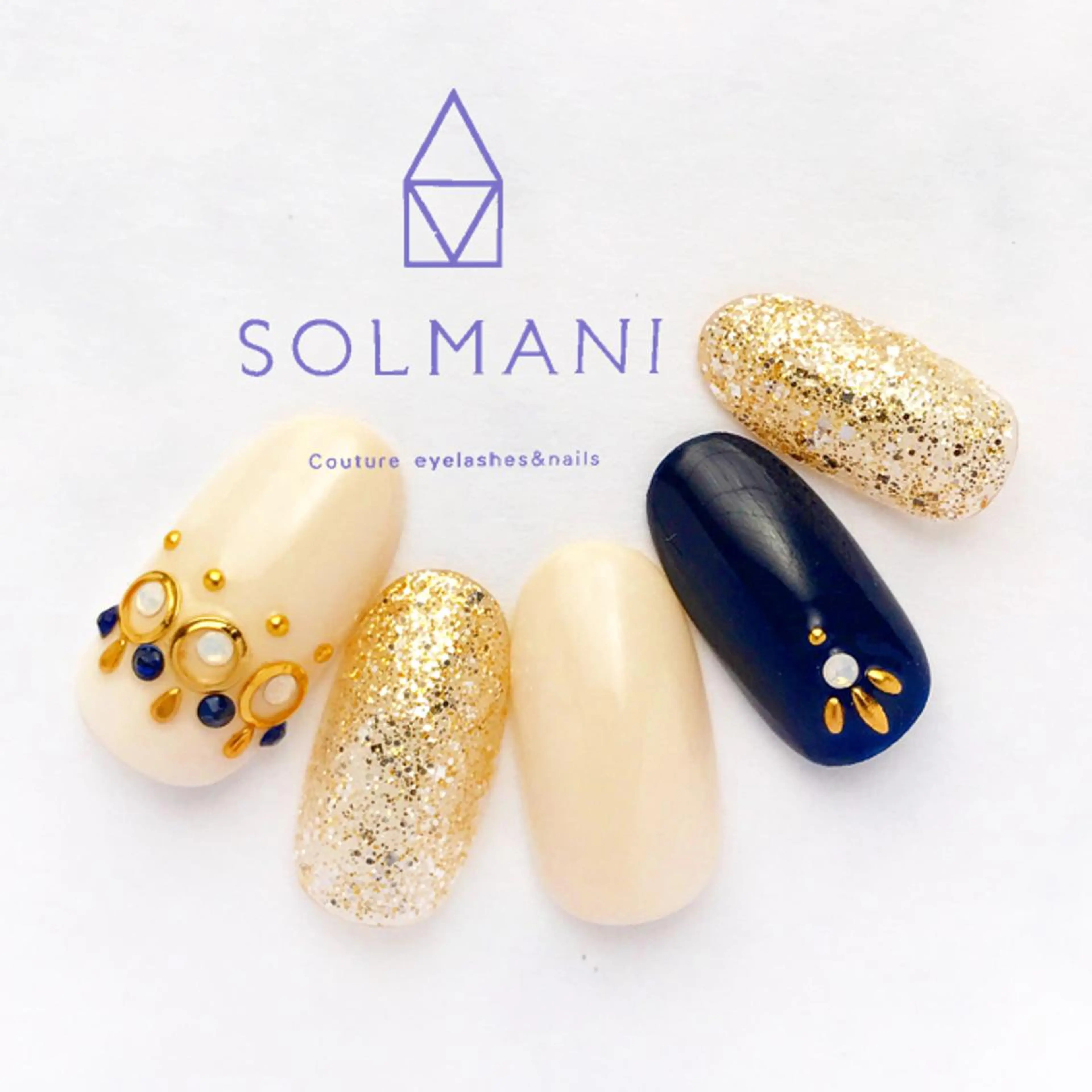 ネイル SOLMANI 予約担当のネイルデザイン