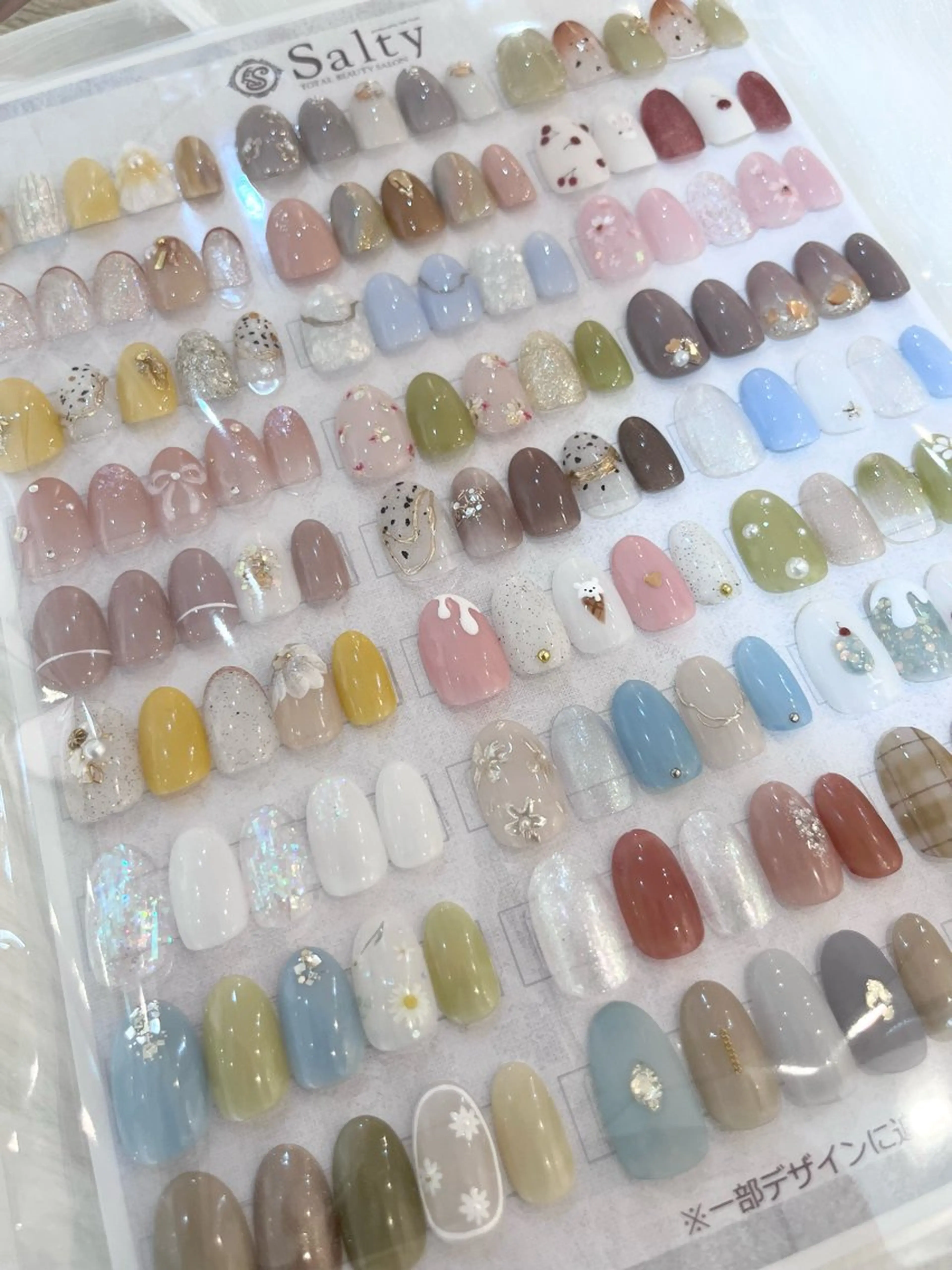 ◆オフあり(ご新規オフ無料)【ハンド】定額⭐︎約30種類のサンプルから選べるデザイン5,060円(120分制)の写真