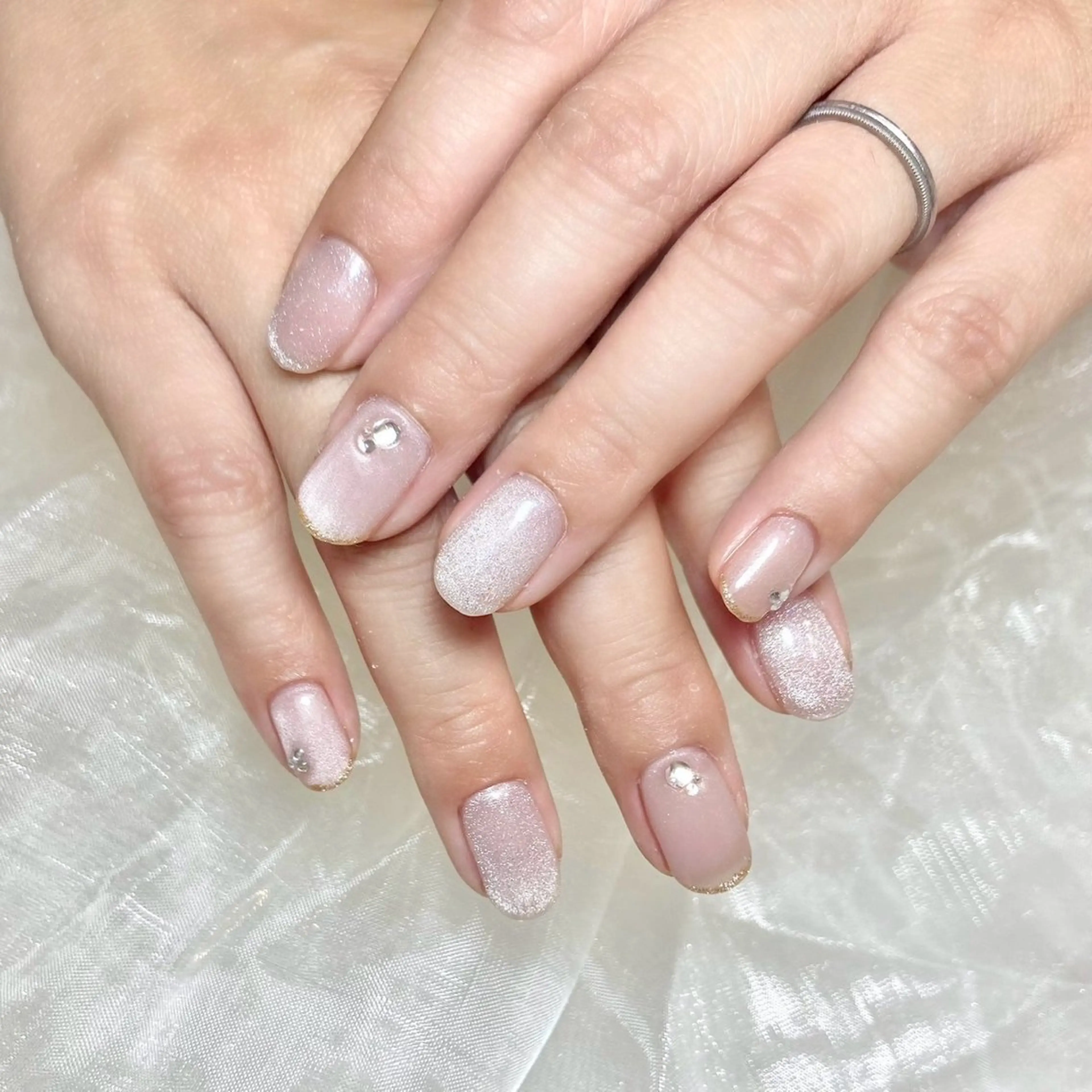 ネイル ハンドネイル 福井 志穂のネイルデザイン