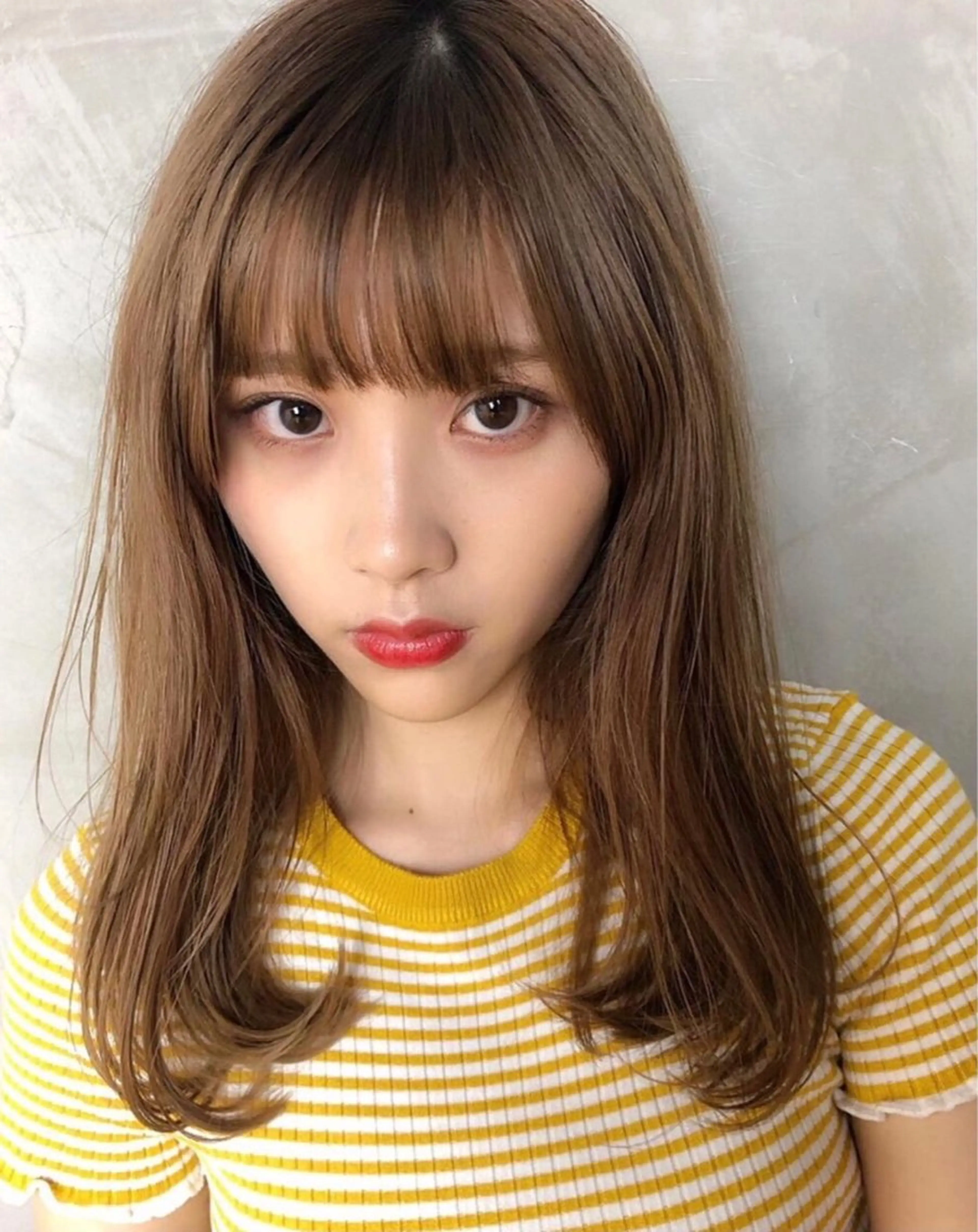 レディースメンテナンスカット＋ヘアカラー＋トリートメント（平日11時から16時限定）🌿の写真