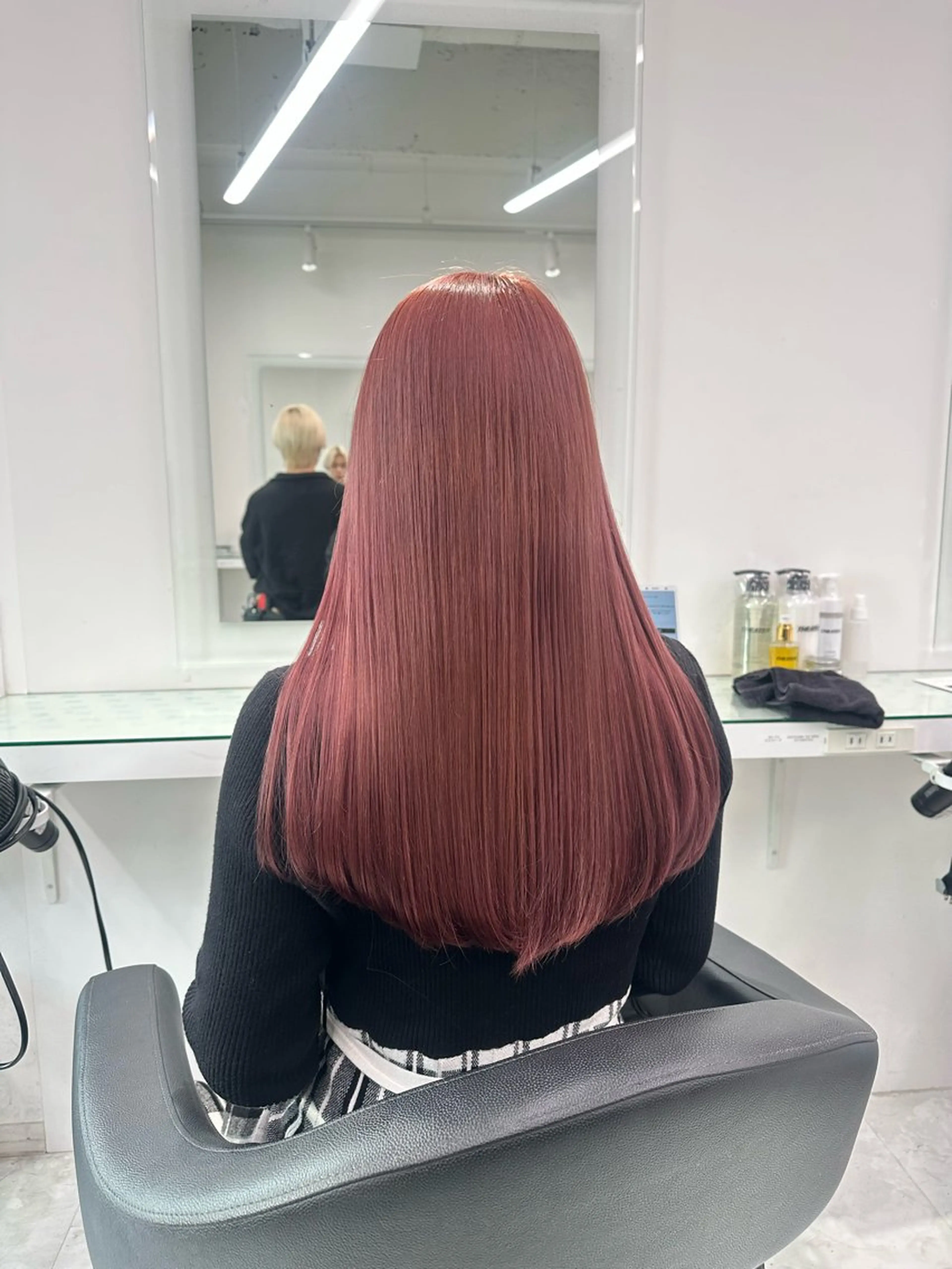 ロング カラー ヘアカラー トリートメント ヘッドスパ ヘアセット ❄最強かわいいカラー ❄️MINA❄️のヘアスタイル