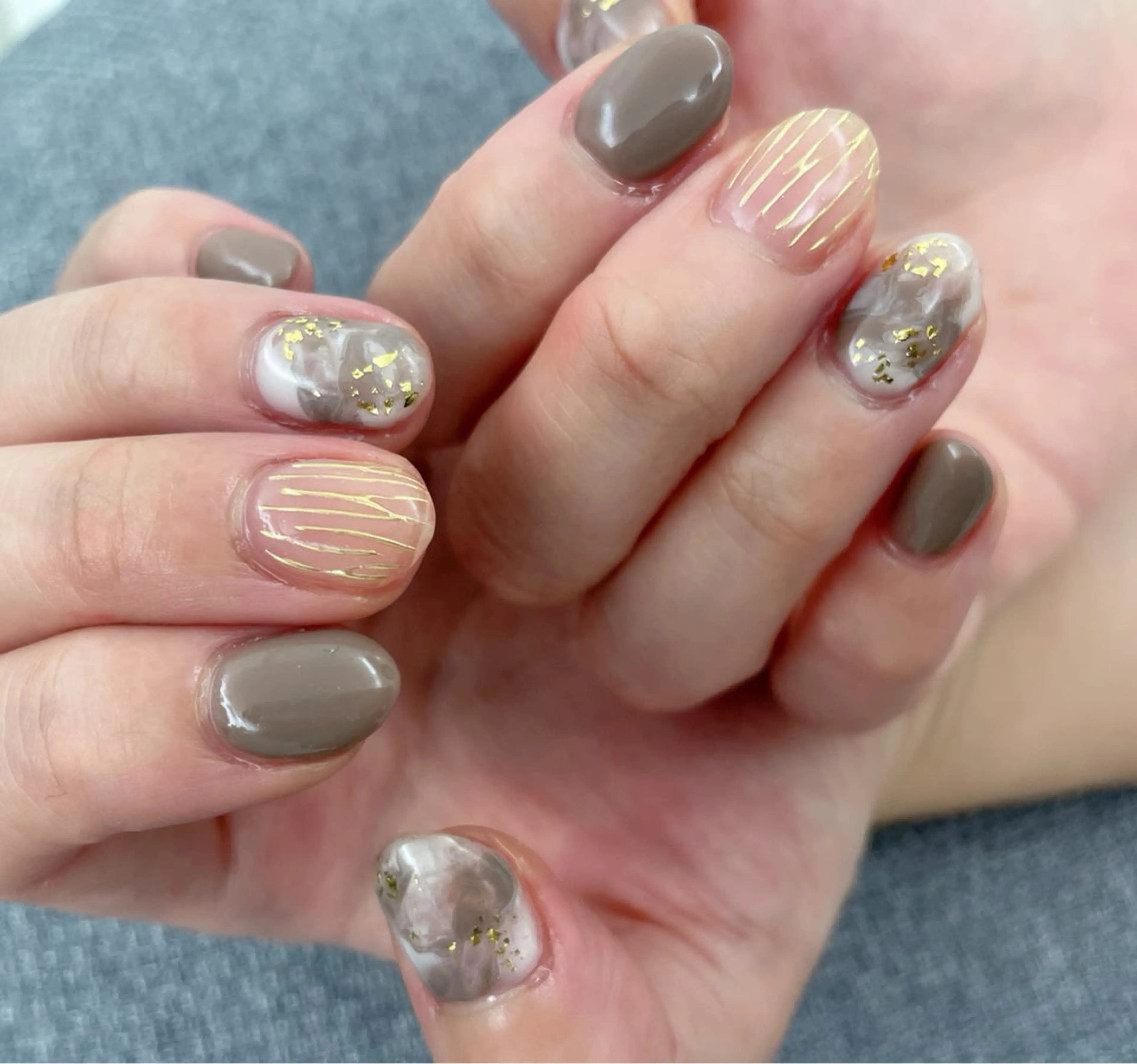 ショート 酒井 七緒子のネイルデザイン