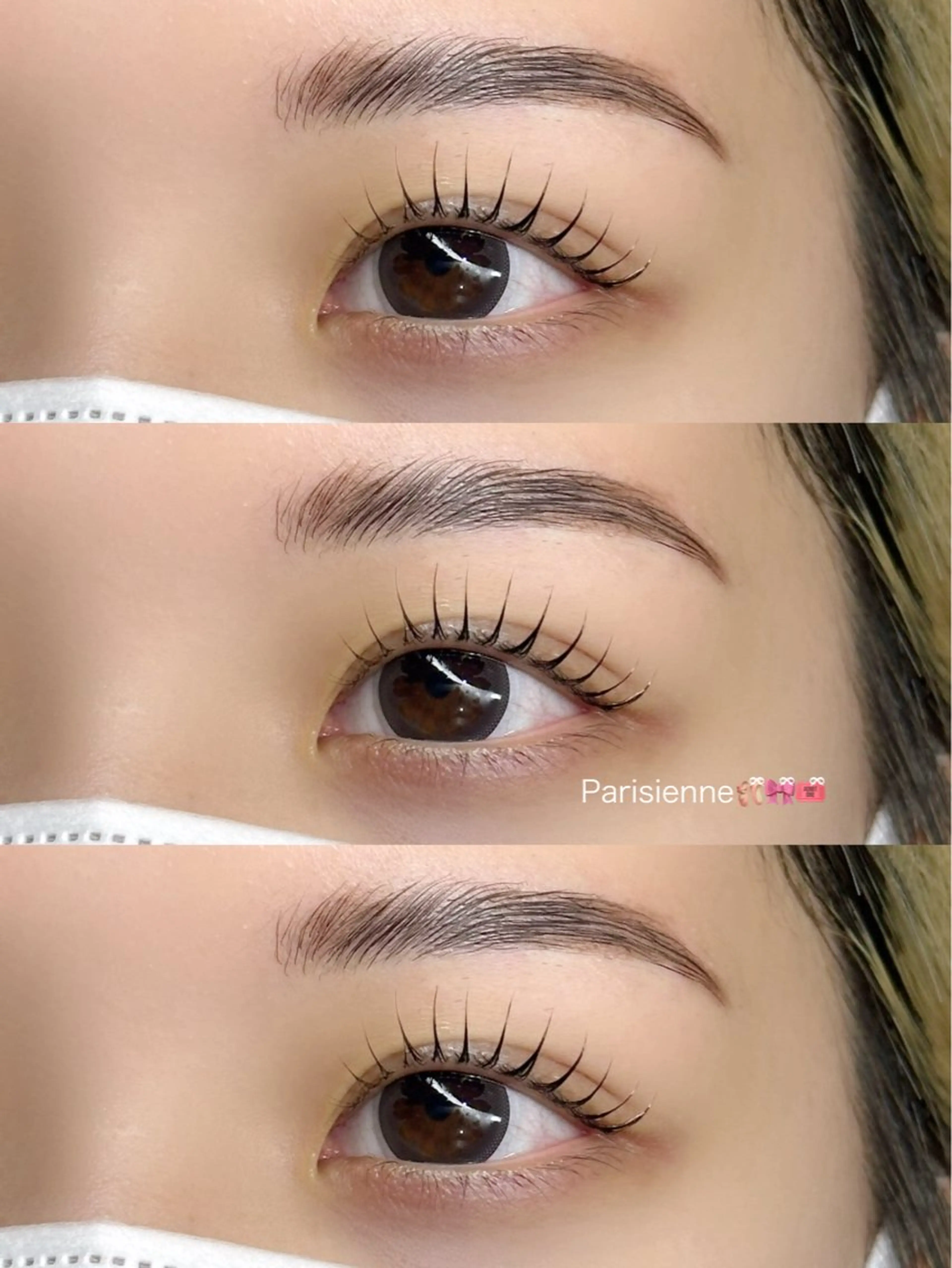 マツエク・マツパ パリジェンヌラッシュリフト 🫧fein. 𝙖𝙣𝙣.🤍のマツエク・マツパデザイン