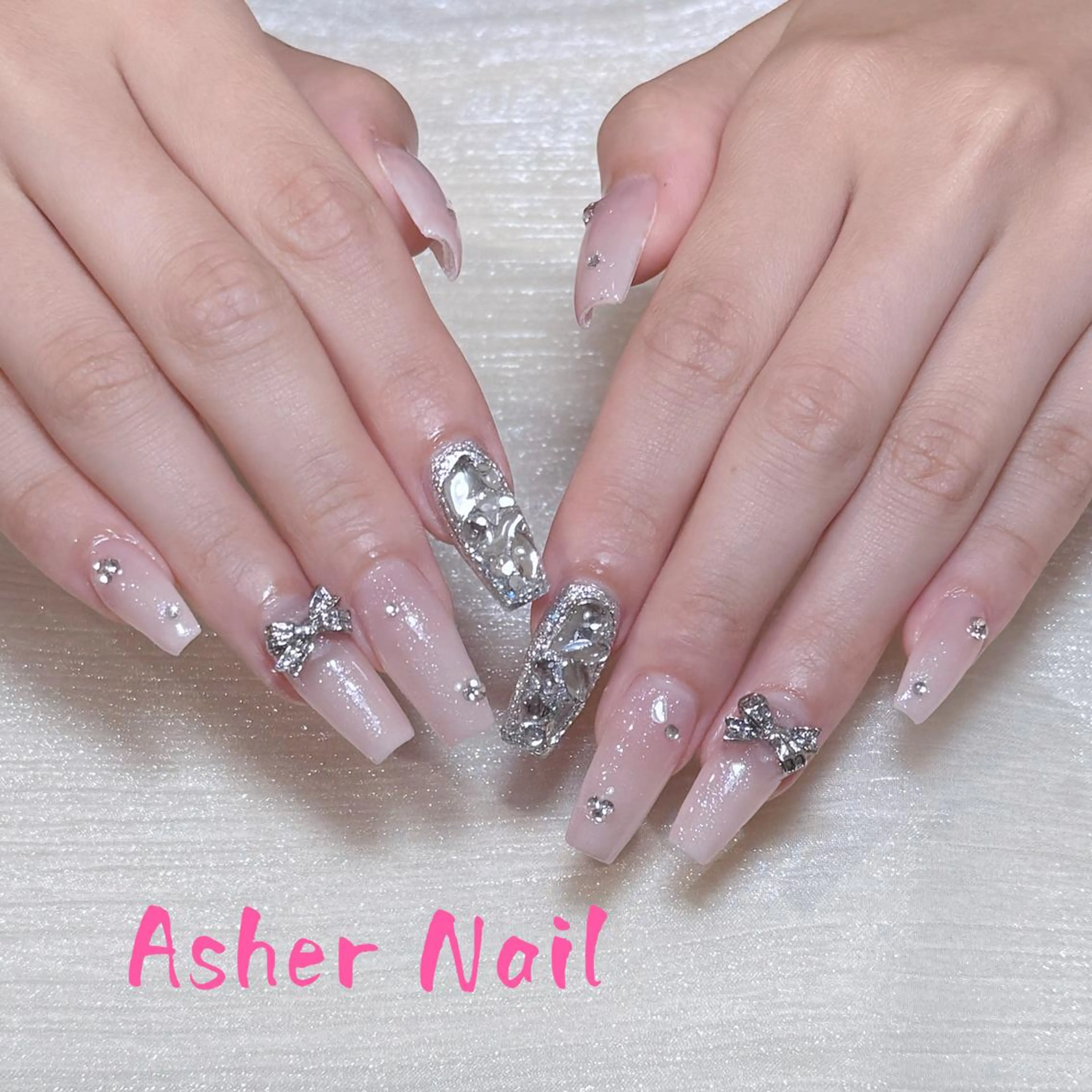 ネイル ハンドネイル ハンドケア Asher-HIKA 🌞のネイルデザイン