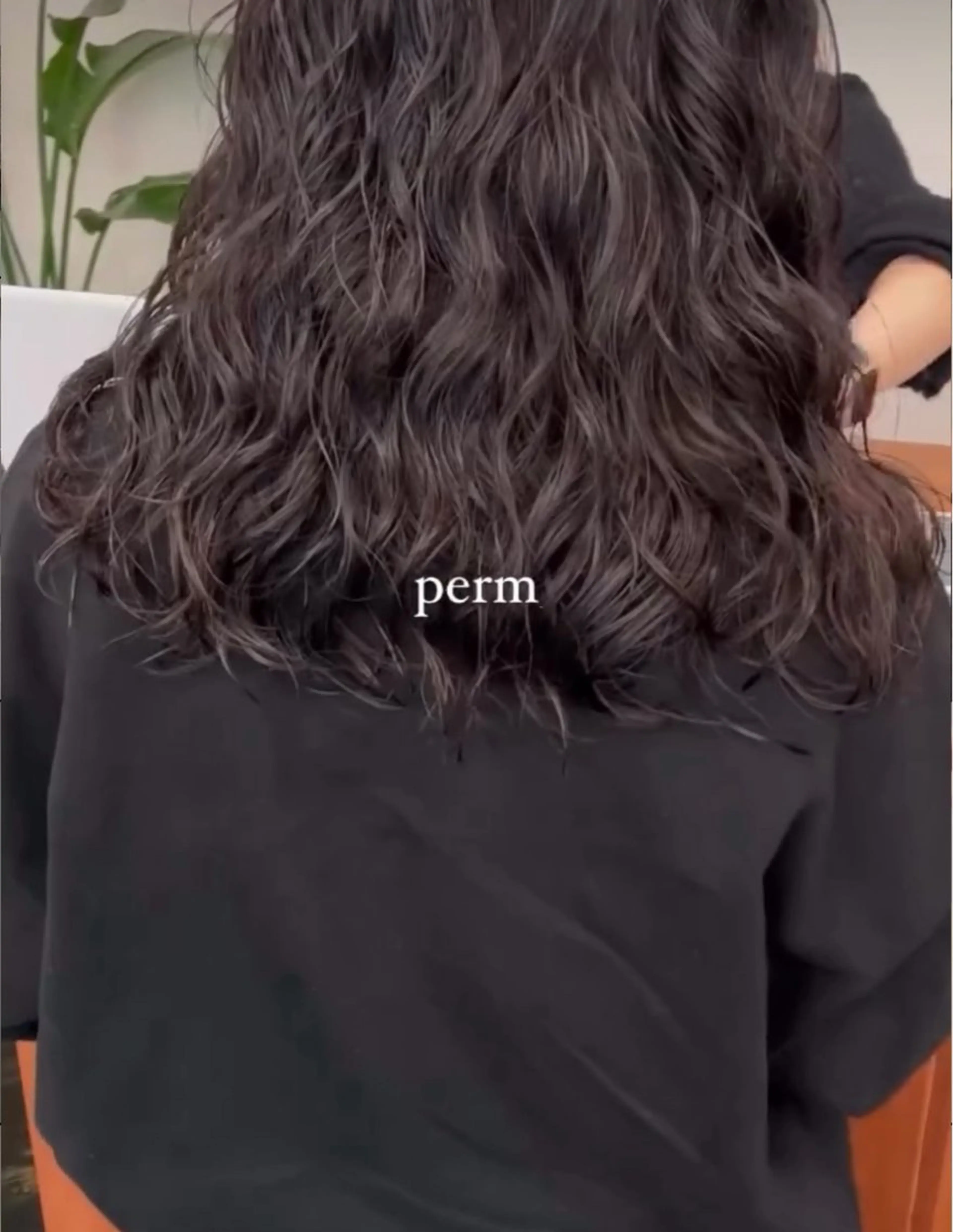 ロング カット パーマ トリートメント レイヤーカット・ 縮毛矯正☁💙acoのヘアスタイル