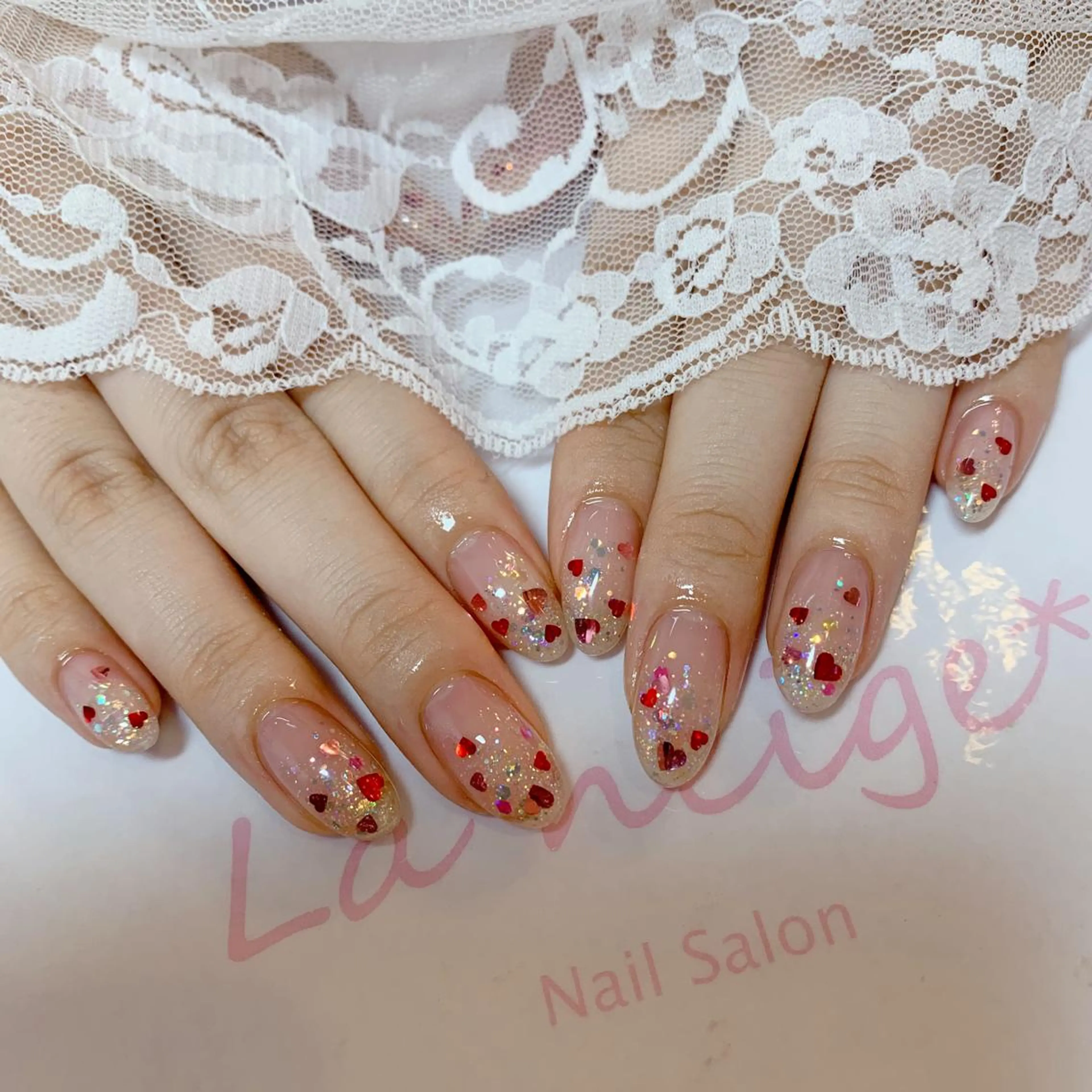 ネイル La neige* yuki 🥯🍑のネイルデザイン