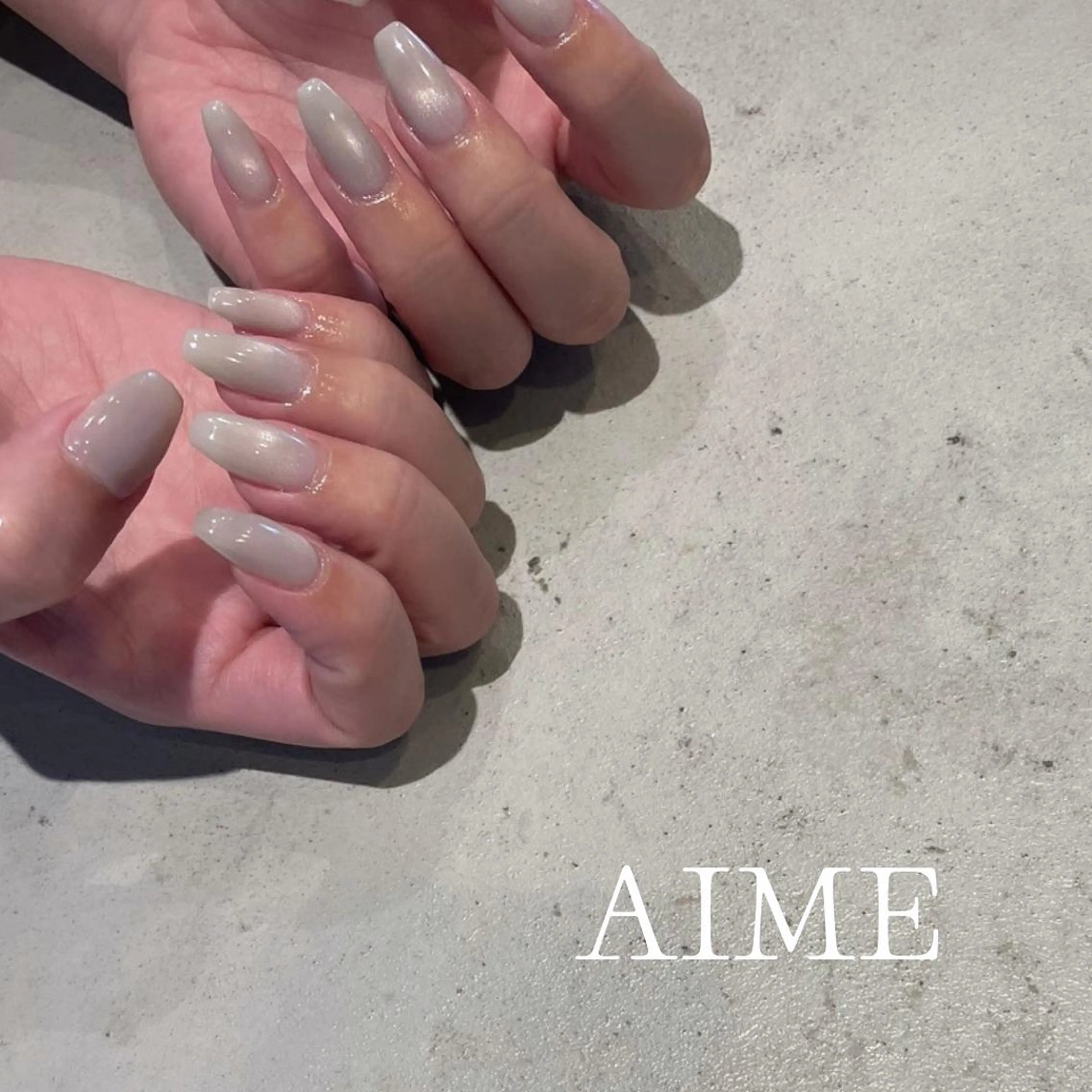 ネイル アートネイル ハンドネイル AIME （momo）のネイルデザイン