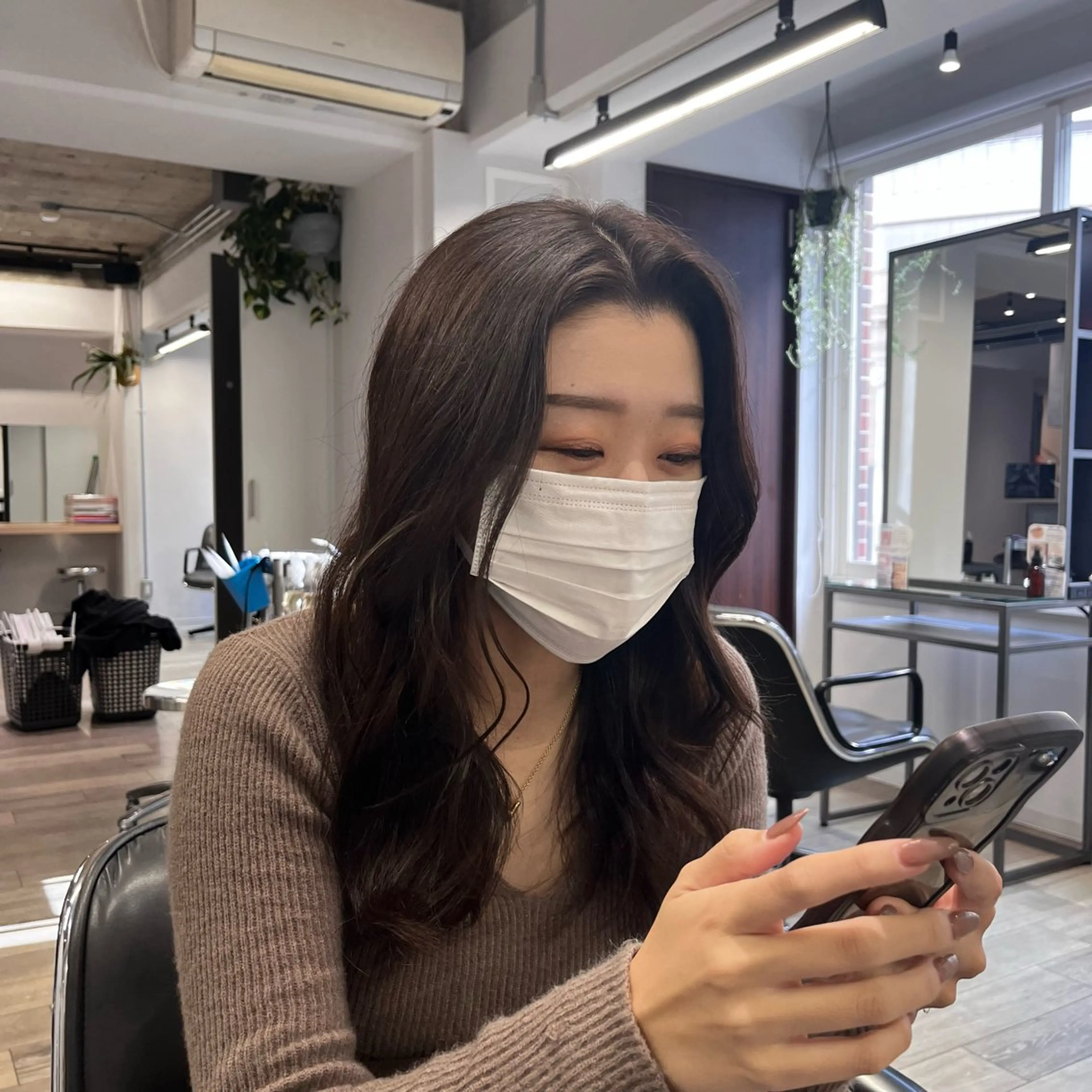 カラー ヘアカラー JIN/暖色カラー /髪質改善/艶髪のヘアスタイル