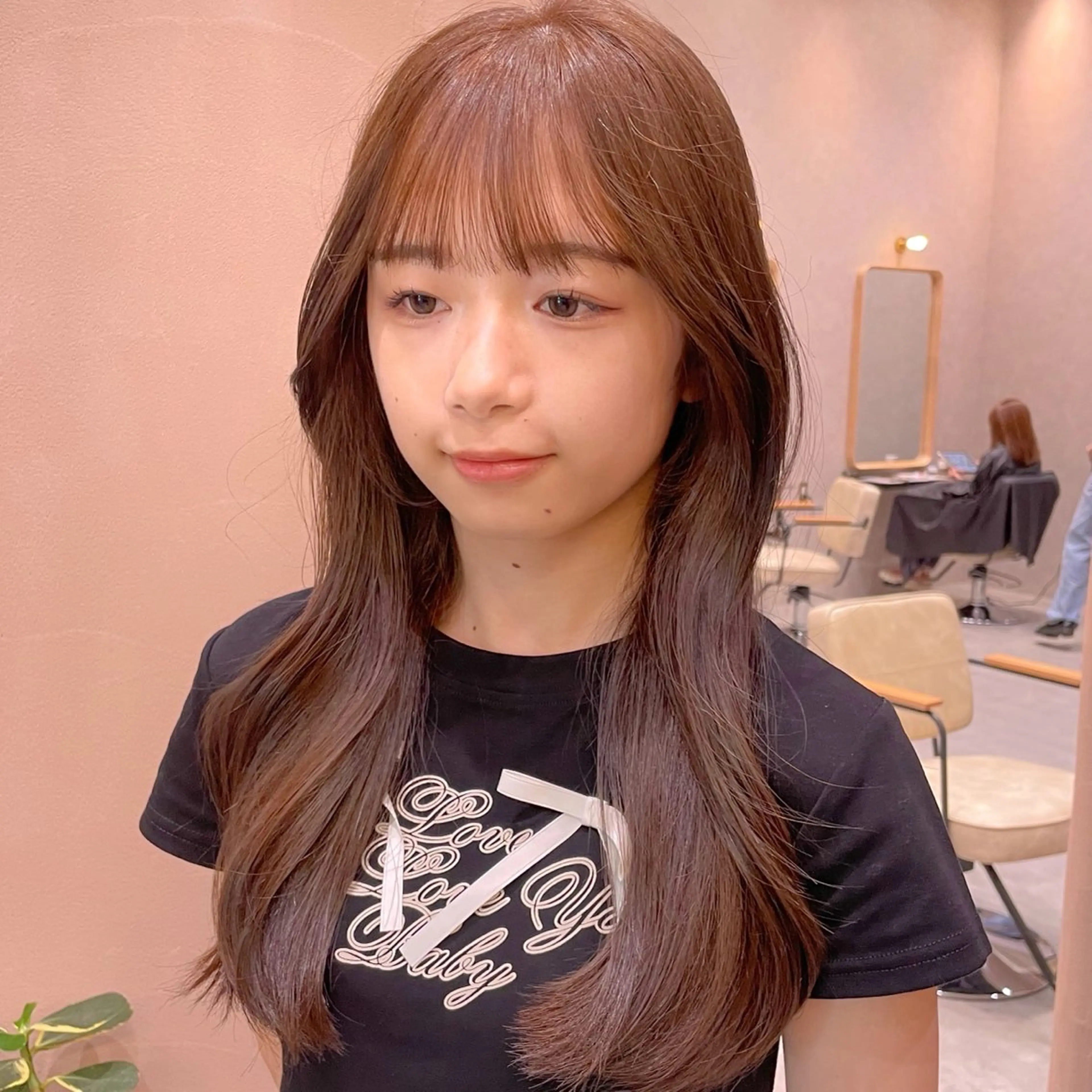 【学生さん大歓迎🎀🩰】⛓️ミニモ学割⛓️盛れるカット+外部補修トリートメント♡仕上げ巻き付き🪞✨の写真