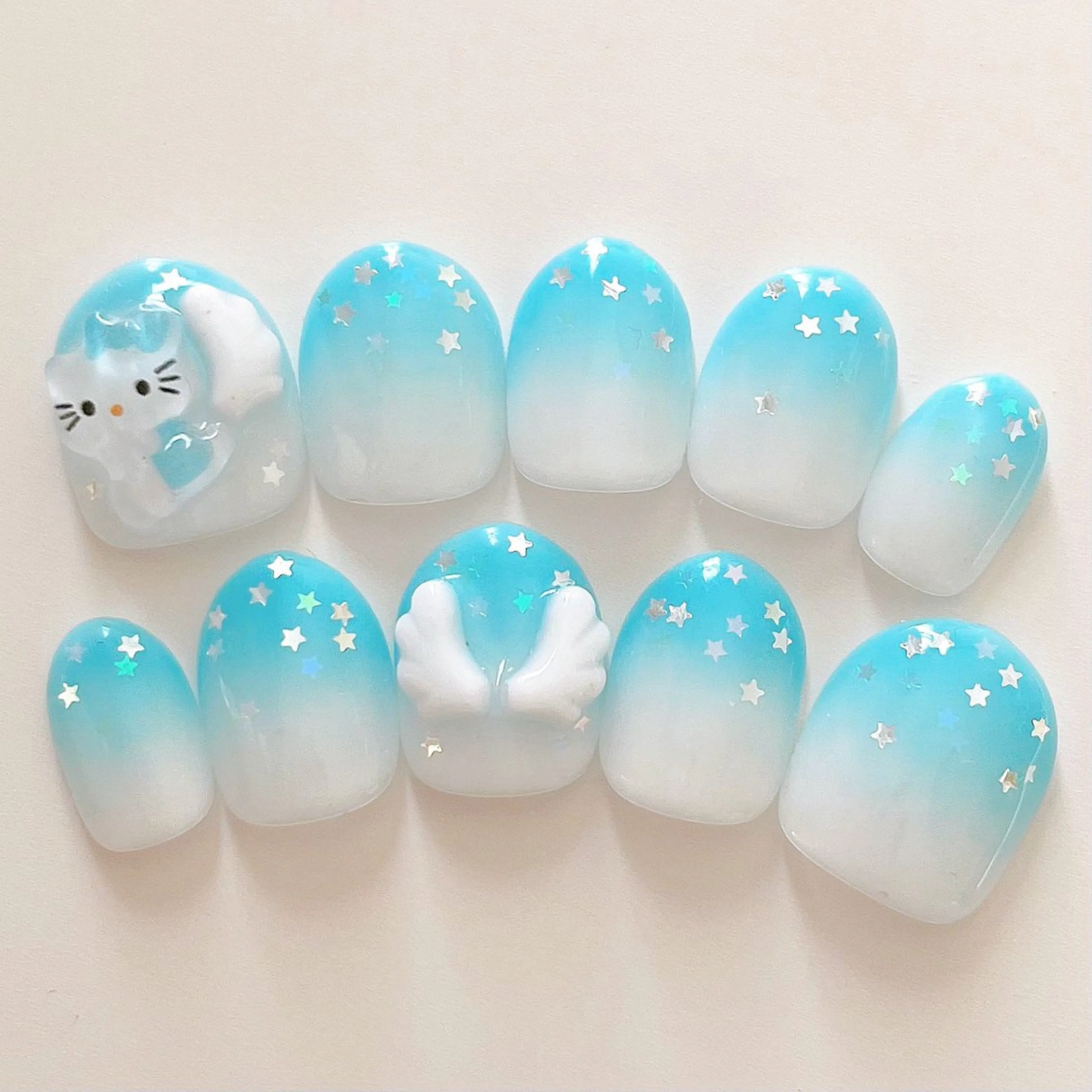 ネイル ジェルネイル ハンドネイル いちごパフェ ゆいのネイルデザイン