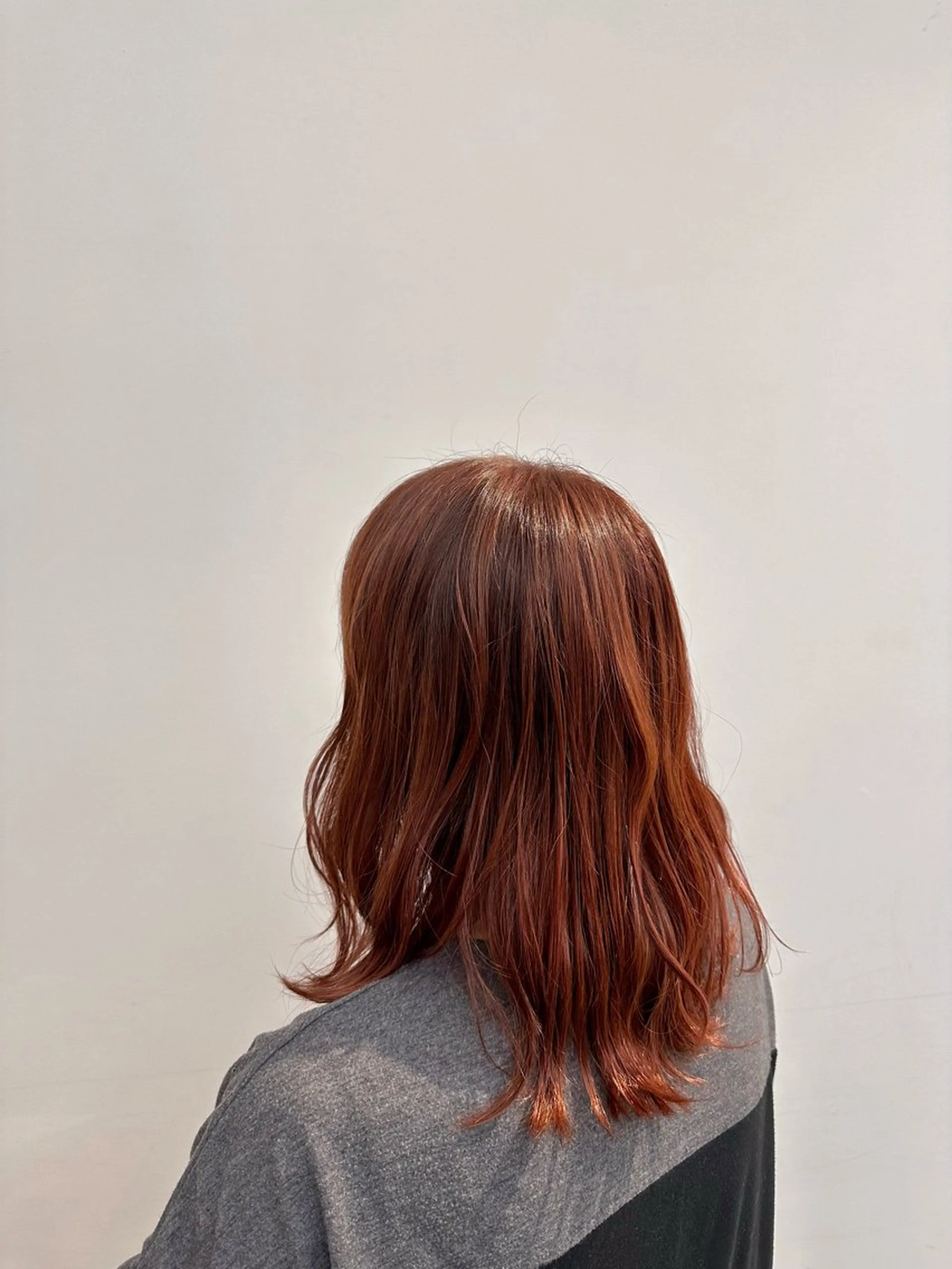 カラー ピンクカラー 沼田 百可のヘアスタイル